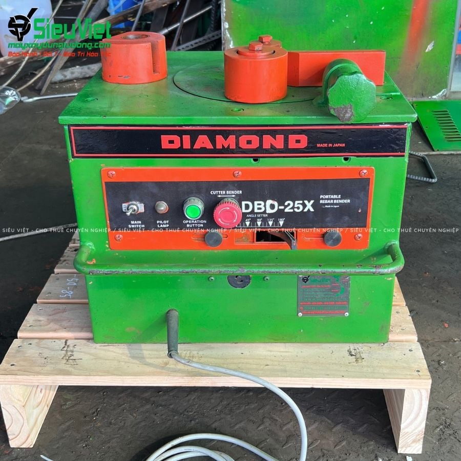 Sửa máy uốn sắt DBD-25X Diamond Nhật Bản