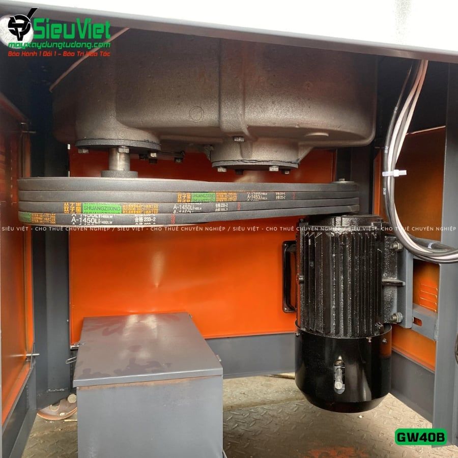 Máy uốn sắt GW40B Trung Quốc - Điện 380V, 3 Pha