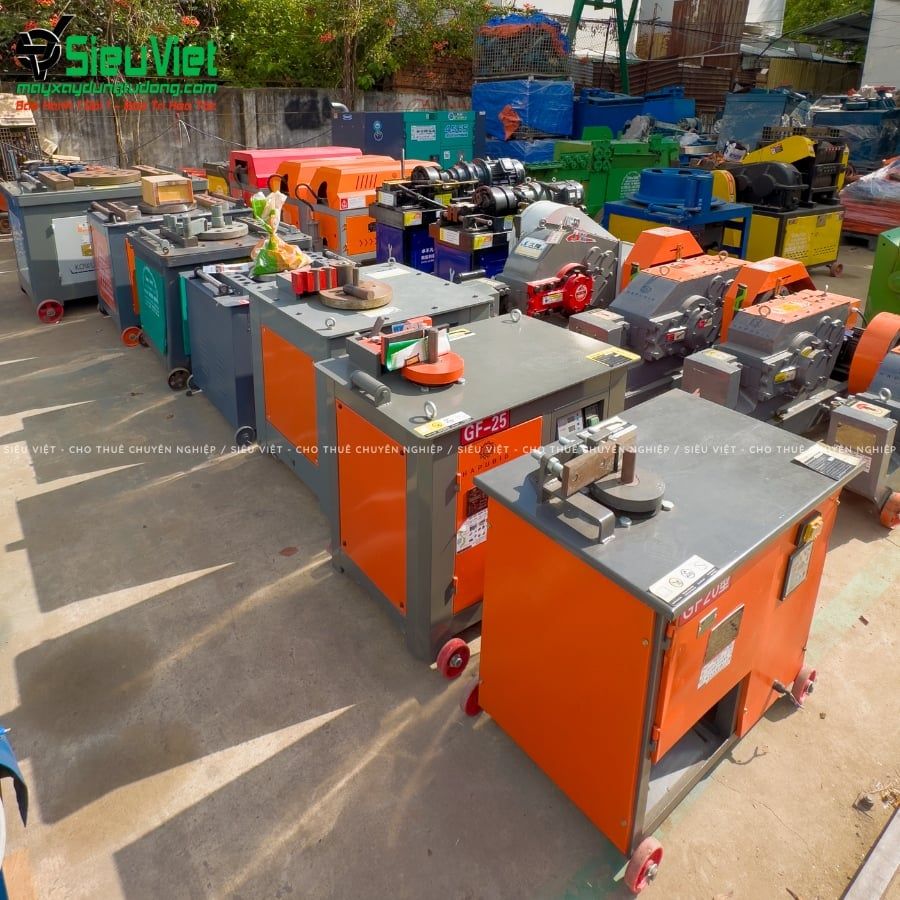 Máy uốn sắt GW40B Trung Quốc - Điện 380V, 3 Pha