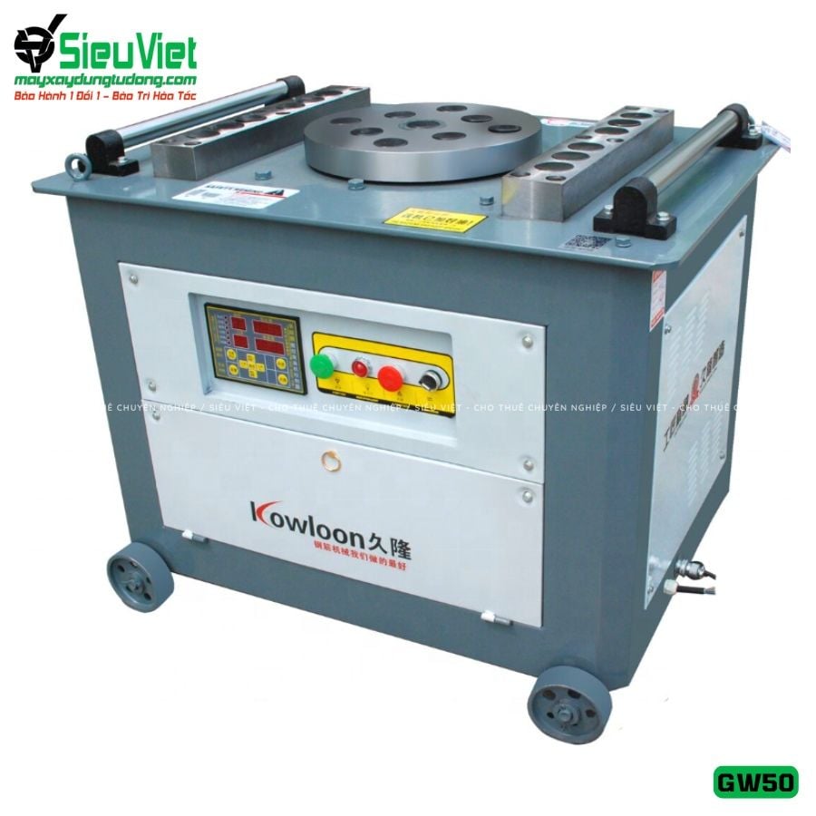 Máy uốn sắt GW50 Kowloon Trung Quốc - Điện 380V, 3 Pha