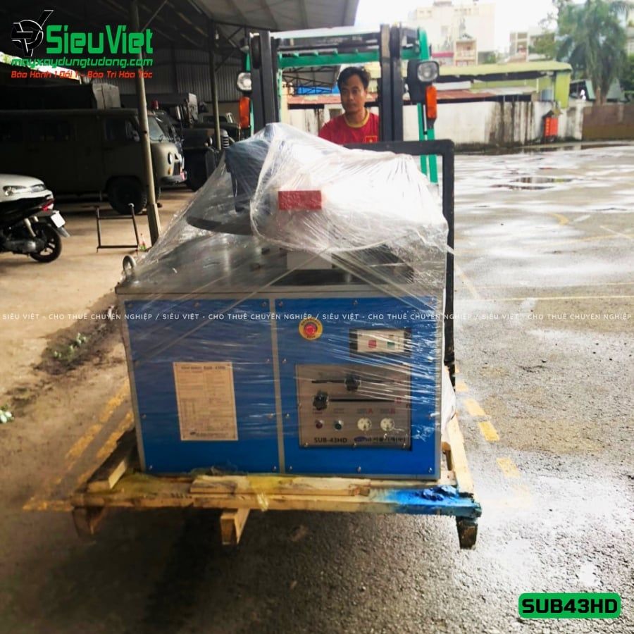 Máy uốn sắt SUB-43HD Seoul Hàn Quốc - Điện 380v, 3 Pha