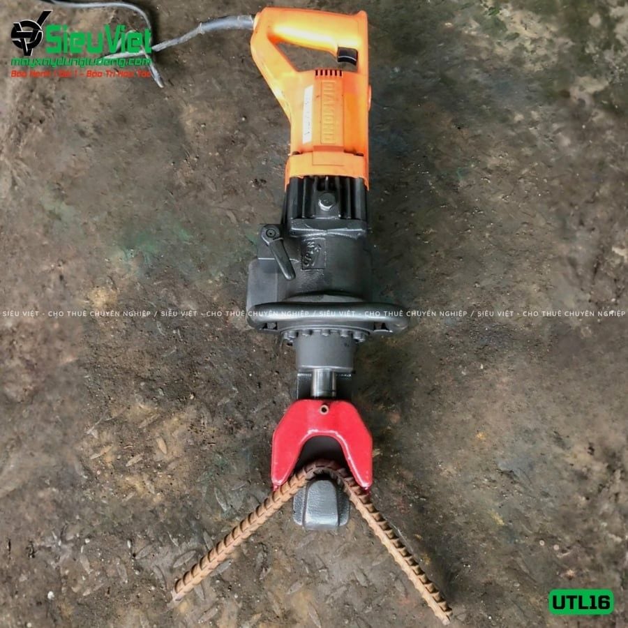Thuê Ngày Máy uốn sắt cầm tay phi 10-16 UTL16 - Điện 220v, Dân dụng