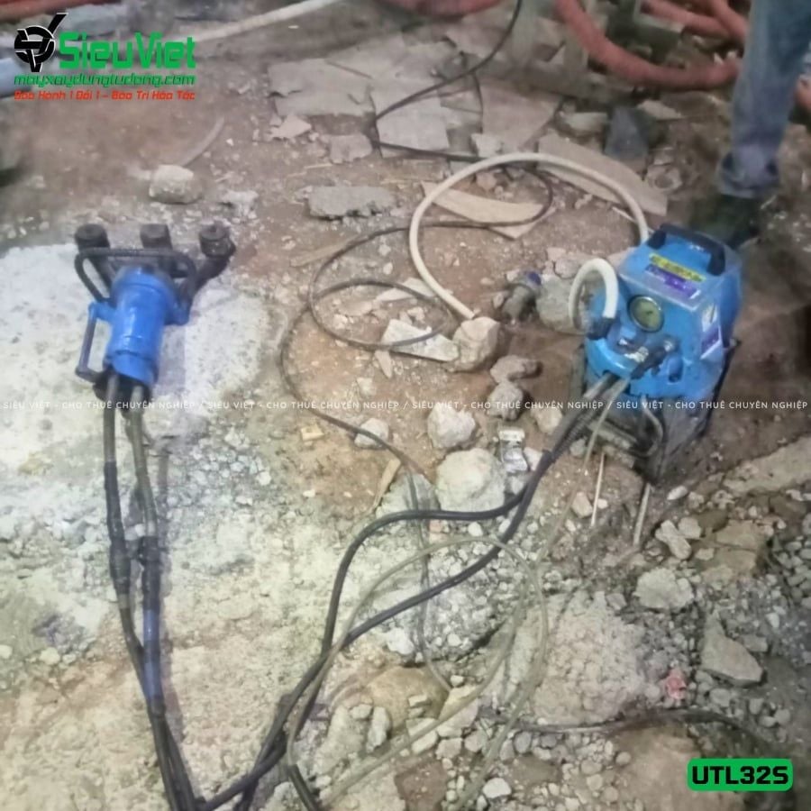 Máy uốn, sửa sắt cầm tay phi 28 UTL32S - Điện 220V, Dân dụng