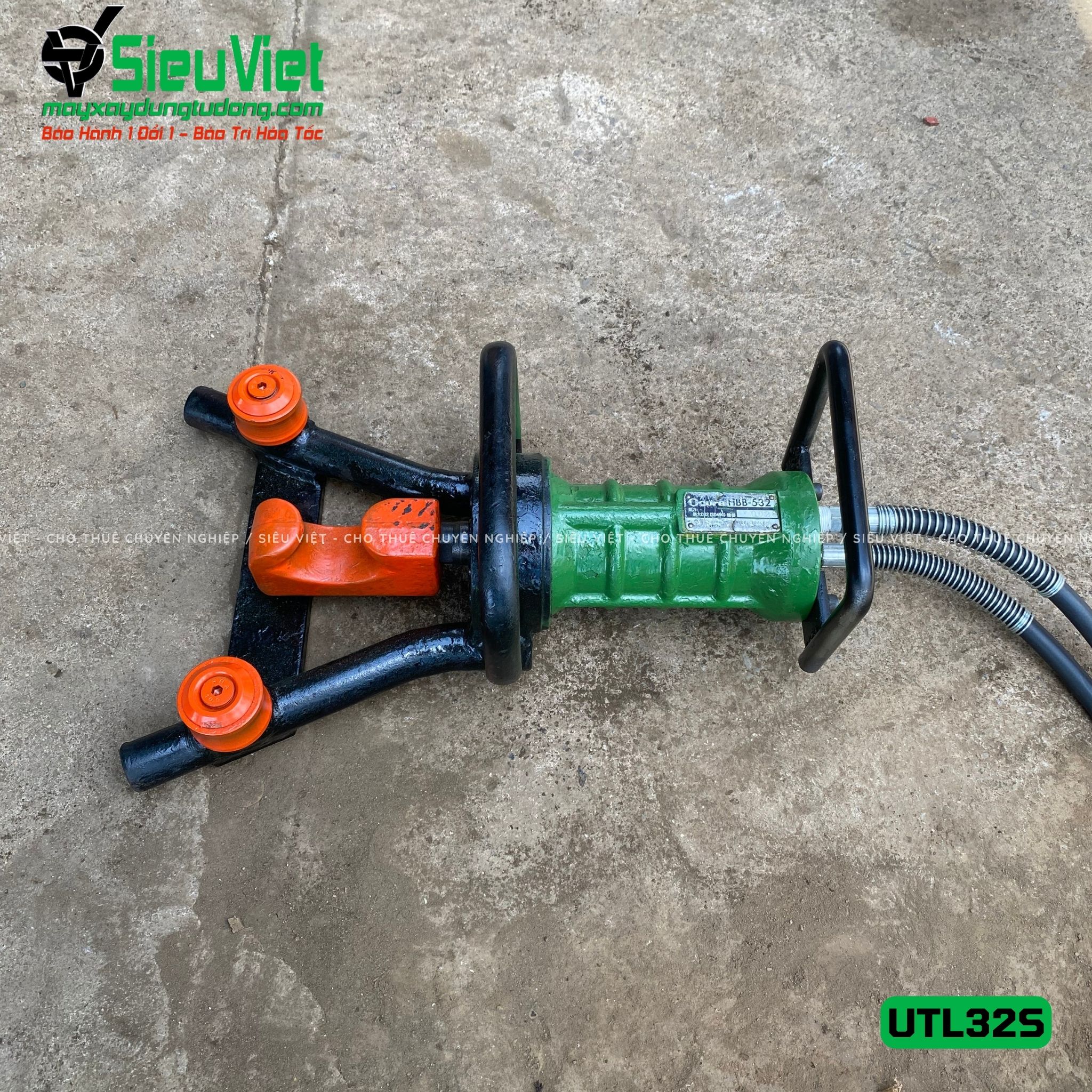 Máy uốn, sửa sắt cầm tay phi 28 UTL32S - Điện 220V, Dân dụng