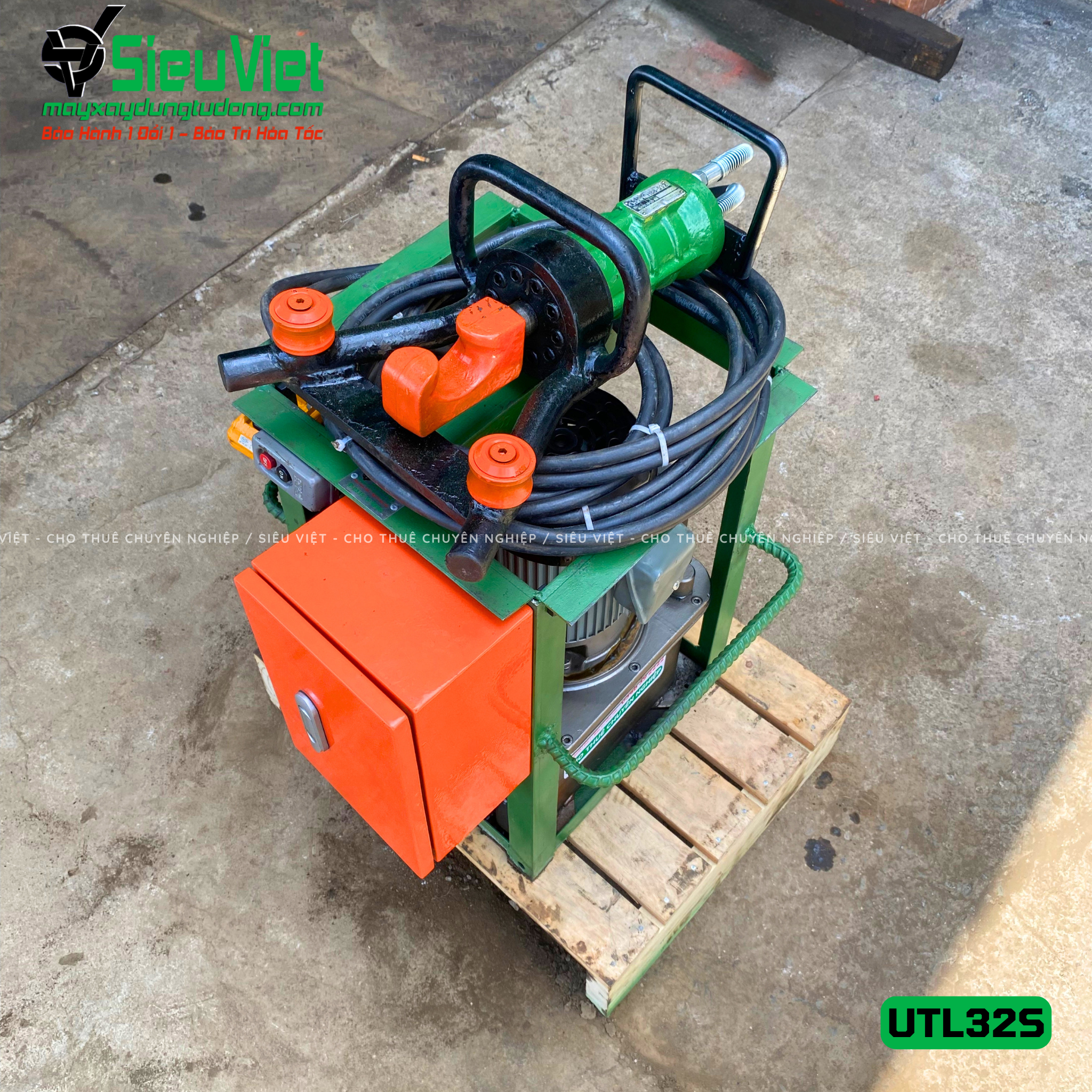 Máy uốn, sửa sắt cầm tay phi 28 UTL32S - Điện 220V, Dân dụng