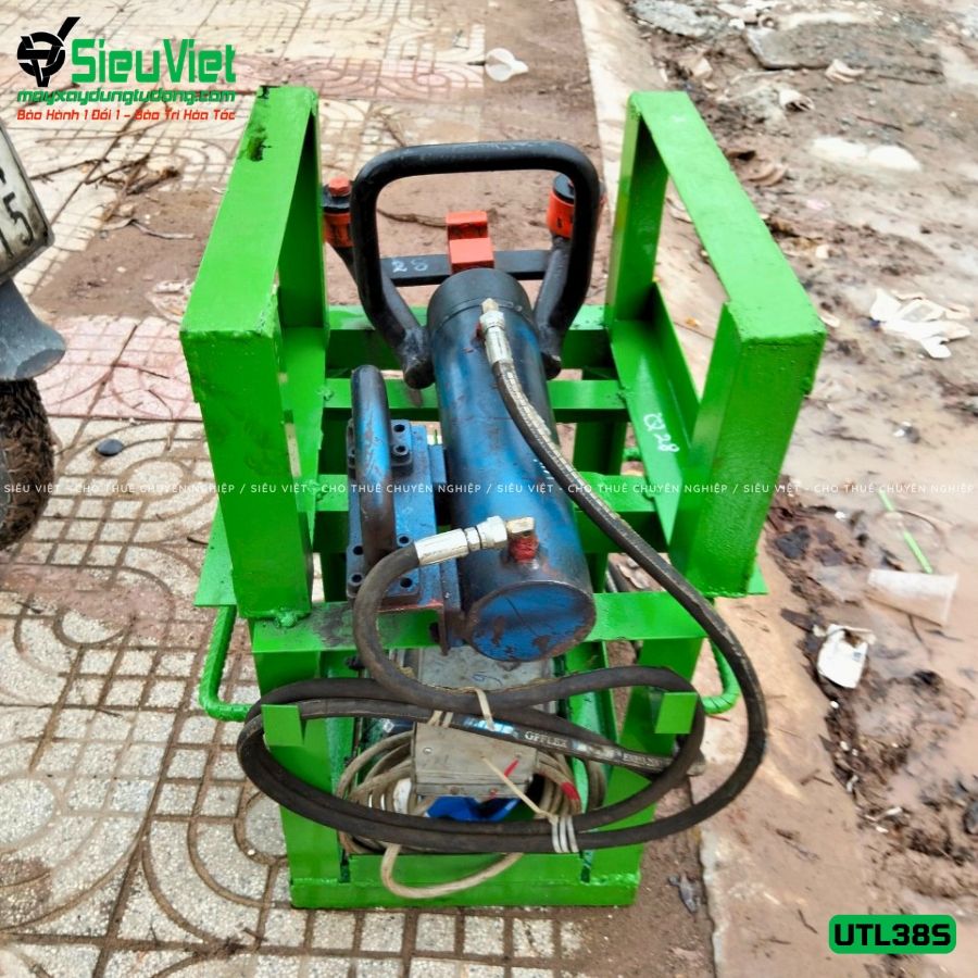 (Cũ) Máy uốn, sửa sắt cầm tay phi 36 UTL38S - Điện 220V, Dân dụng