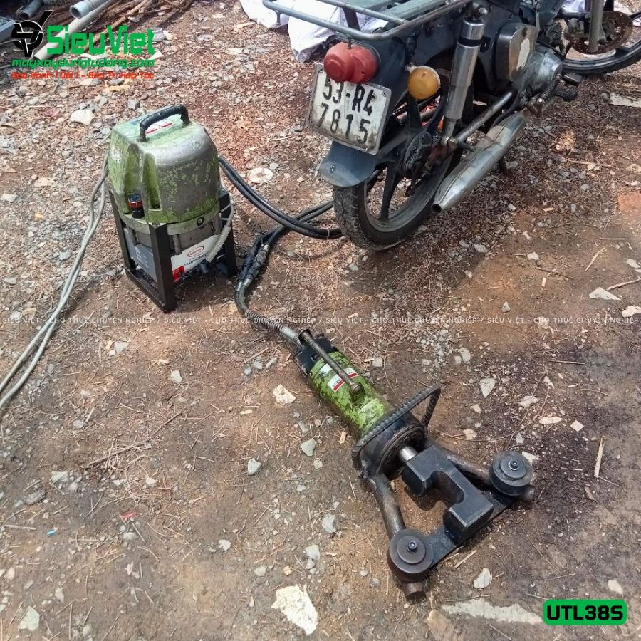 (Cũ) Máy uốn, sửa sắt cầm tay phi 36 UTL38S - Điện 220V, Dân dụng