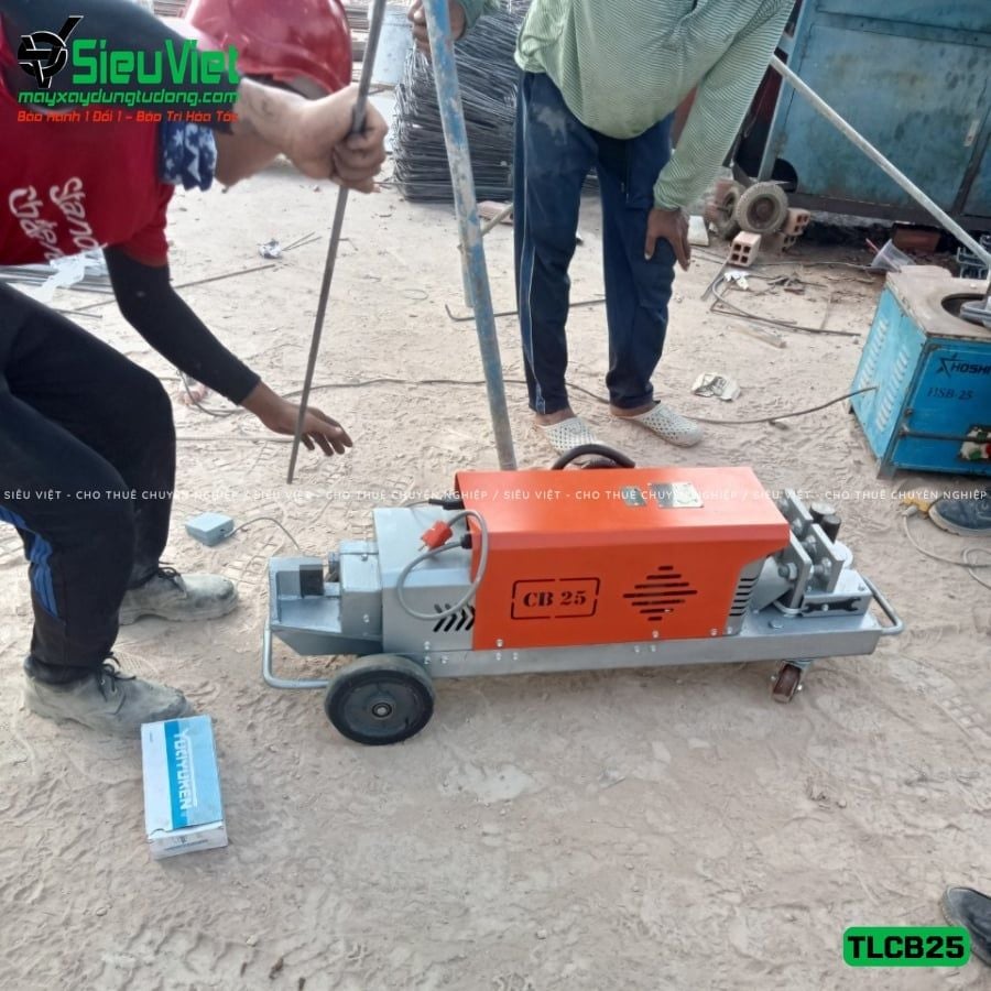 Máy cắt uốn thuỷ lực TLCB25 Việt Nam - Điện 220v, 1 Pha