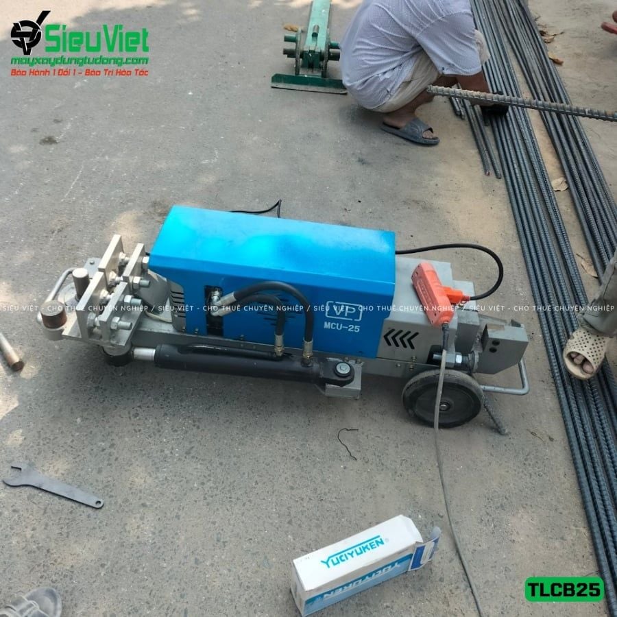 Máy cắt uốn thuỷ lực TLCB25 Việt Nam - Điện 220v, 1 Pha