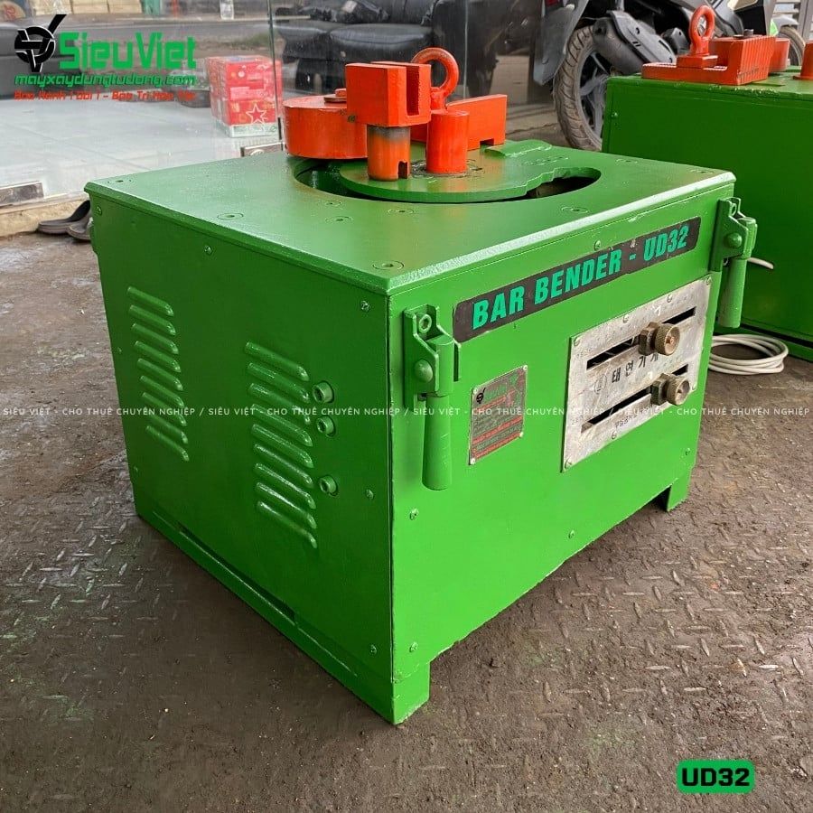 Thuê Ngày Máy uốn sắt phi 6-28 UD32 - Điện 220V, 1 Pha