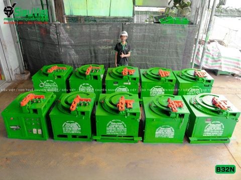 Thuê tháng Máy uốn sắt B42 (B32N) Nhật Bản - Điện 380v, 3 pha
