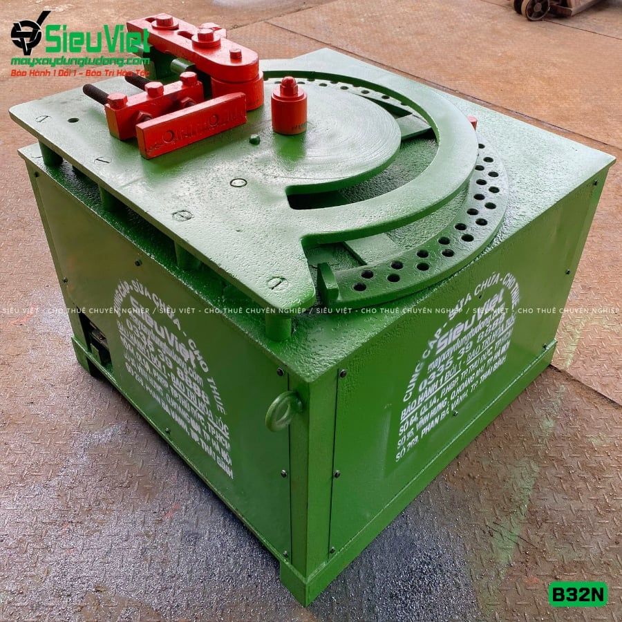 Thuê tháng Máy uốn sắt B42 (B32N) Nhật Bản - Điện 380v, 3 pha