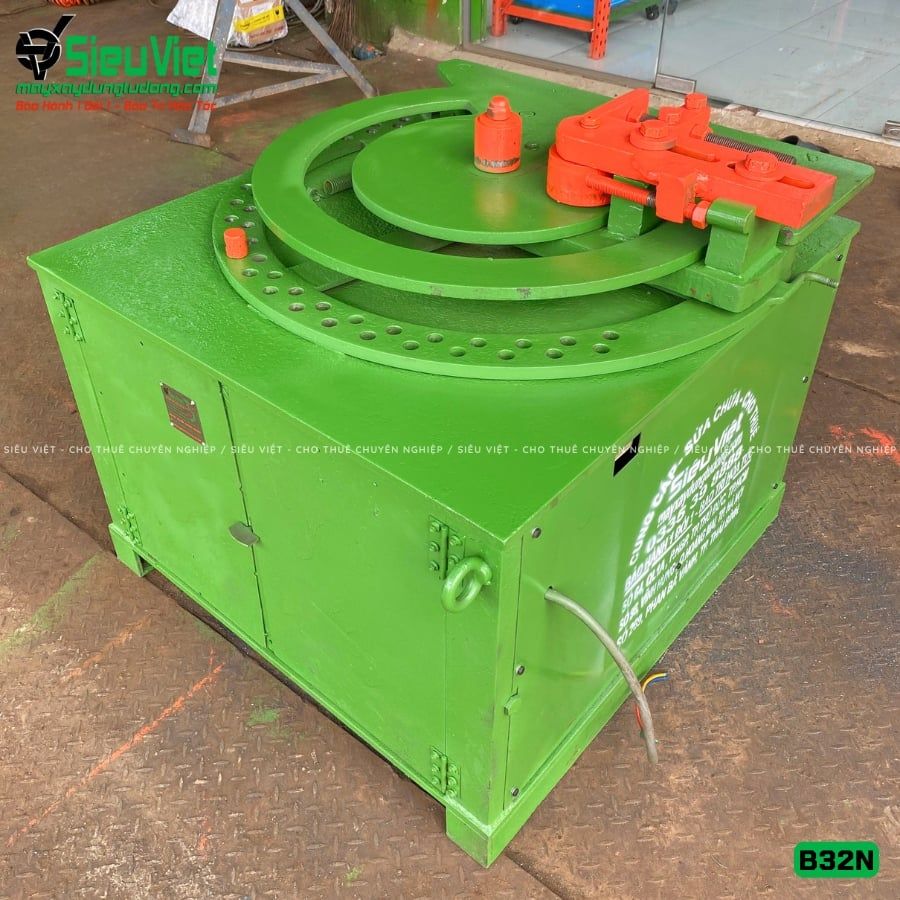 Thuê tháng Máy uốn sắt B42 (B32N) Nhật Bản - Điện 380v, 3 pha