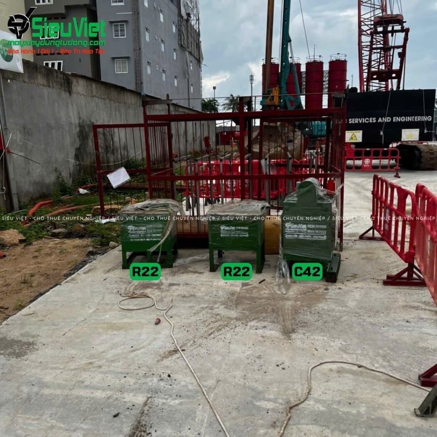 (Cũ) Máy uốn thép tròn R22 Nhật Bản - Điện 380v, 3 Pha