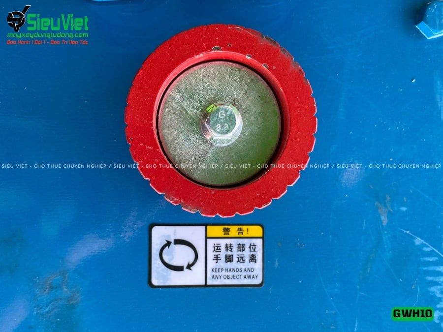 Máy uốn tròn sắt xây dựng phi 6-10 GWH10 - Điện 380V, 3 Pha