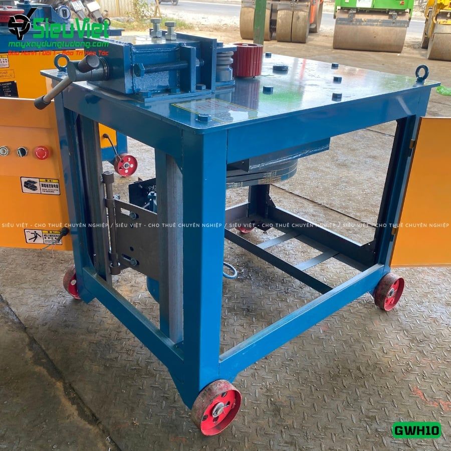 Máy uốn tròn sắt xây dựng phi 6-10 GWH10 - Điện 380V, 3 Pha