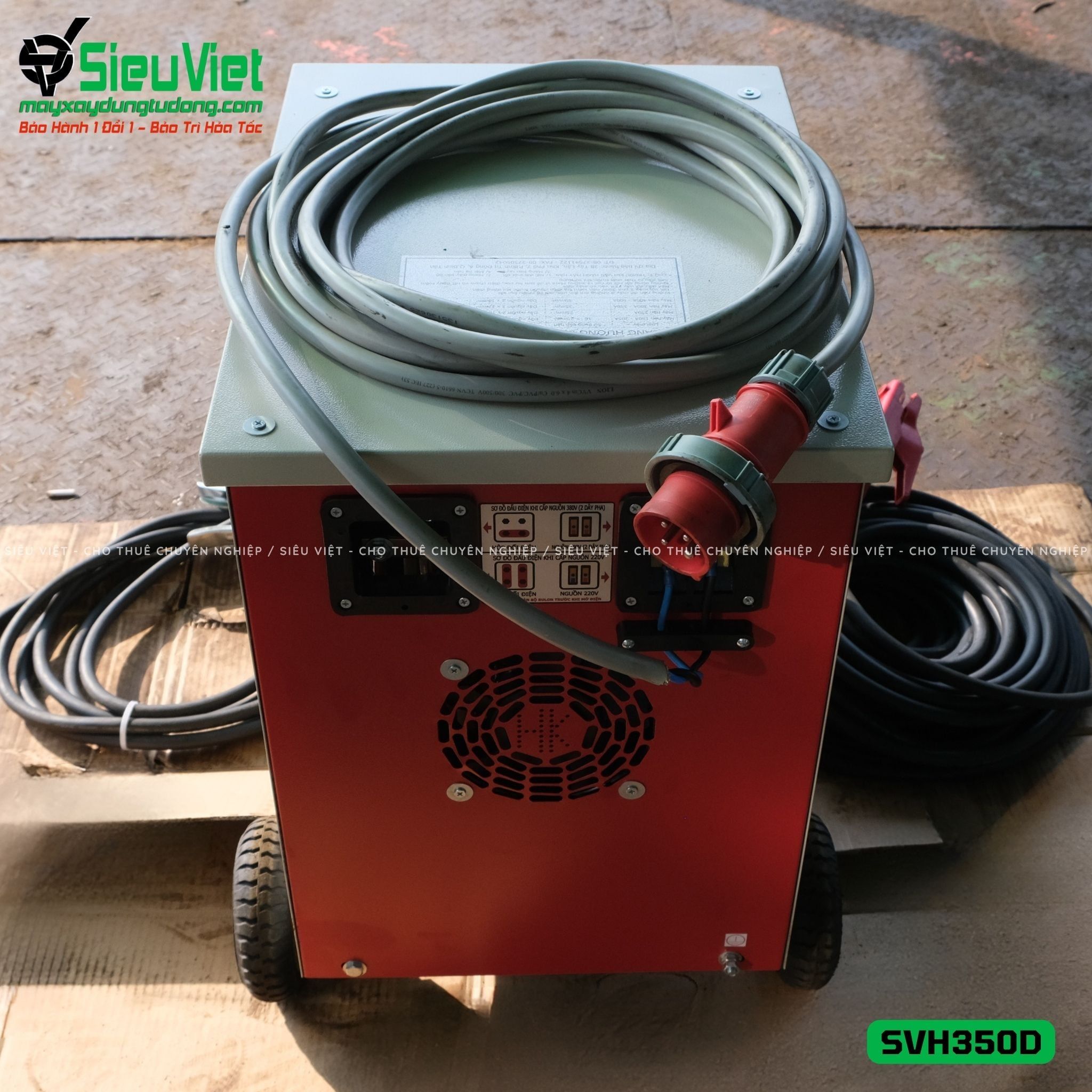 Máy biến thế hàn SVH350D (Điện 220V / 380V)