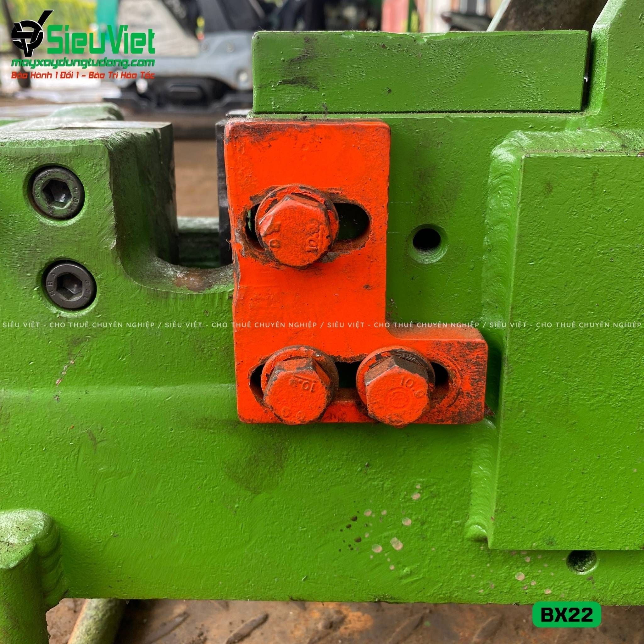 (Cũ) Máy cắt sắt bánh xe phi 22 BX22 Hàn Quốc - Điện 220v, 1 Pha