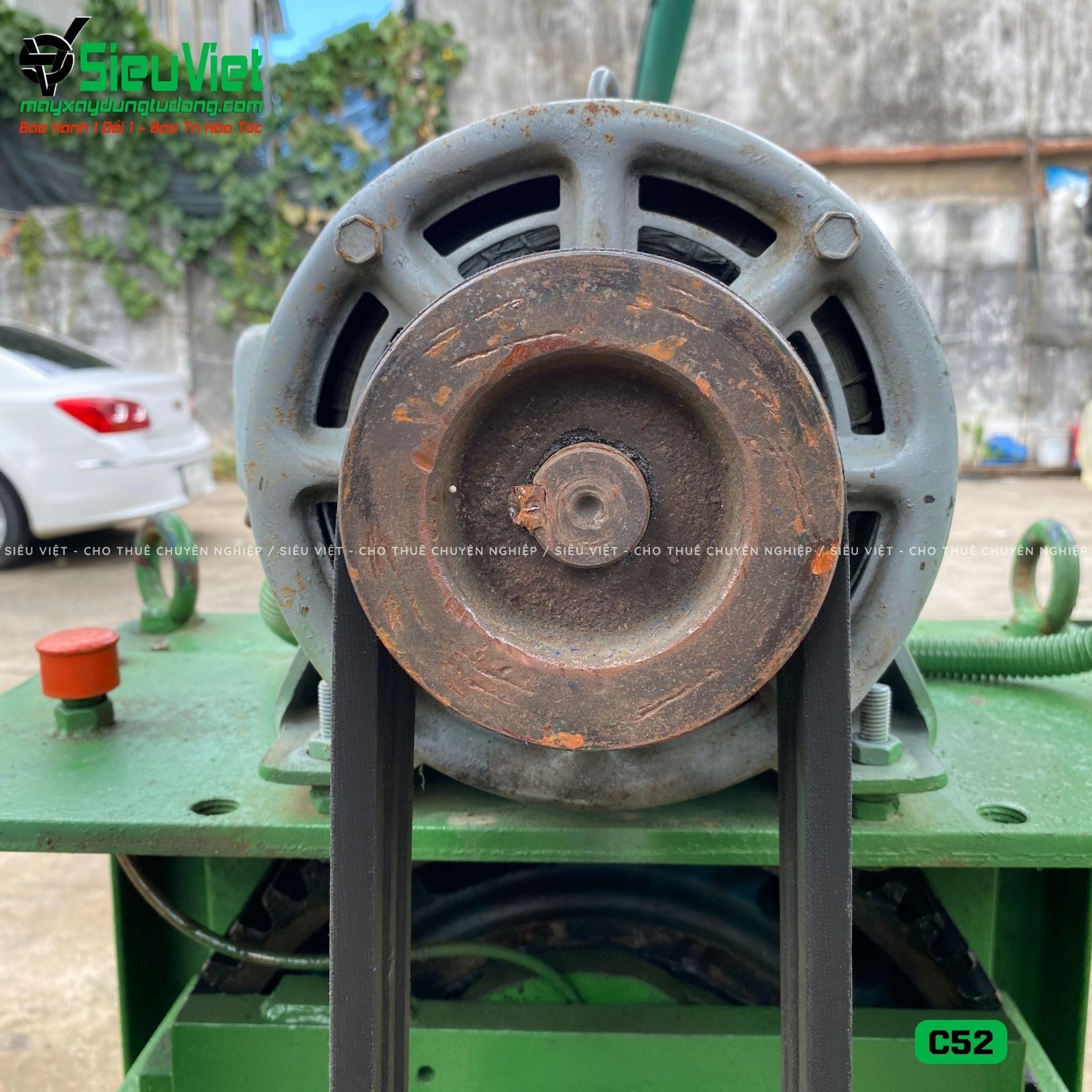Thuê Tháng Máy cắt sắt phi 10-42mm C52 - Điện 380V, 3 Pha