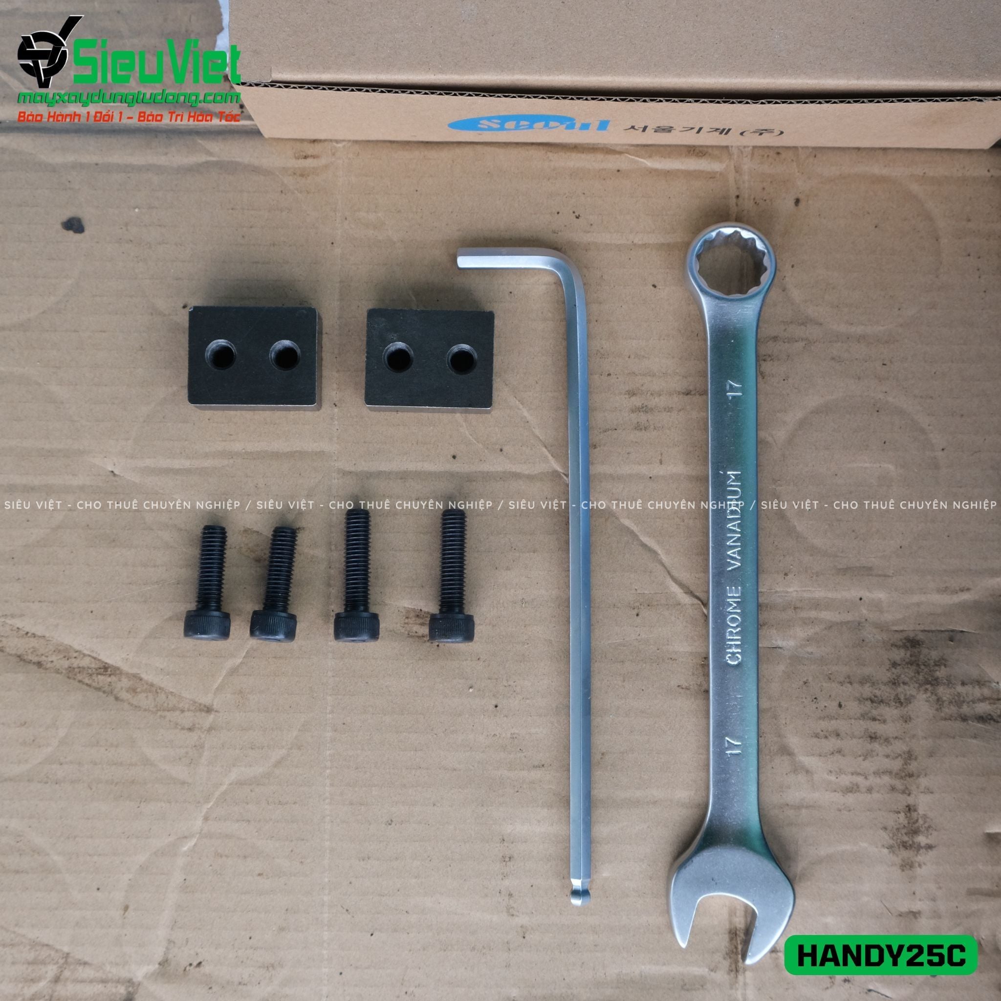 Máy cắt sắt thủy lực cầm tay phi 25 Handy-25C Seoul Hàn Quốc