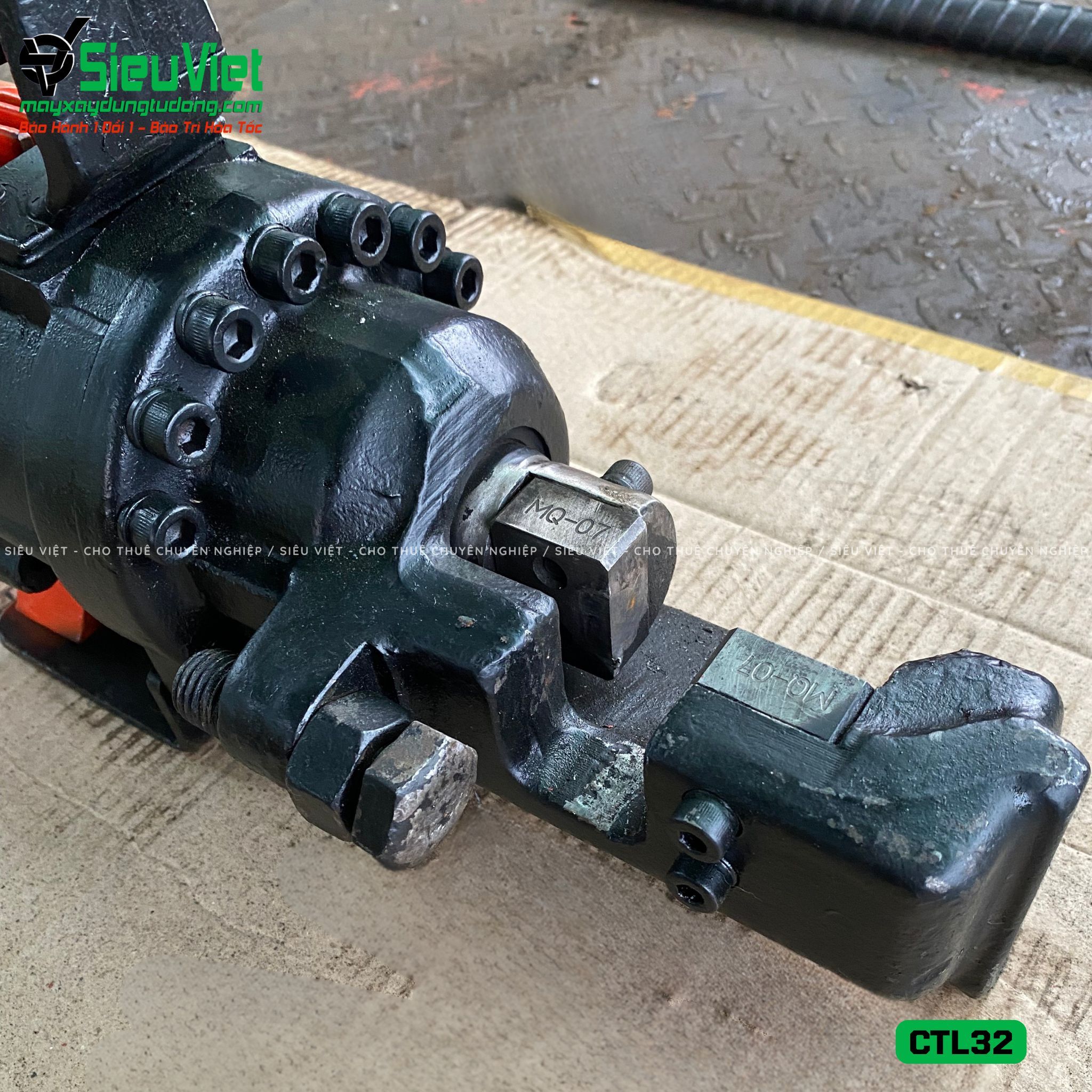 Thuê Ngày Máy cắt sắt cầm tay phi 6-32 CTL32 Hàn Quốc (Điện 220V Dân dụng)
