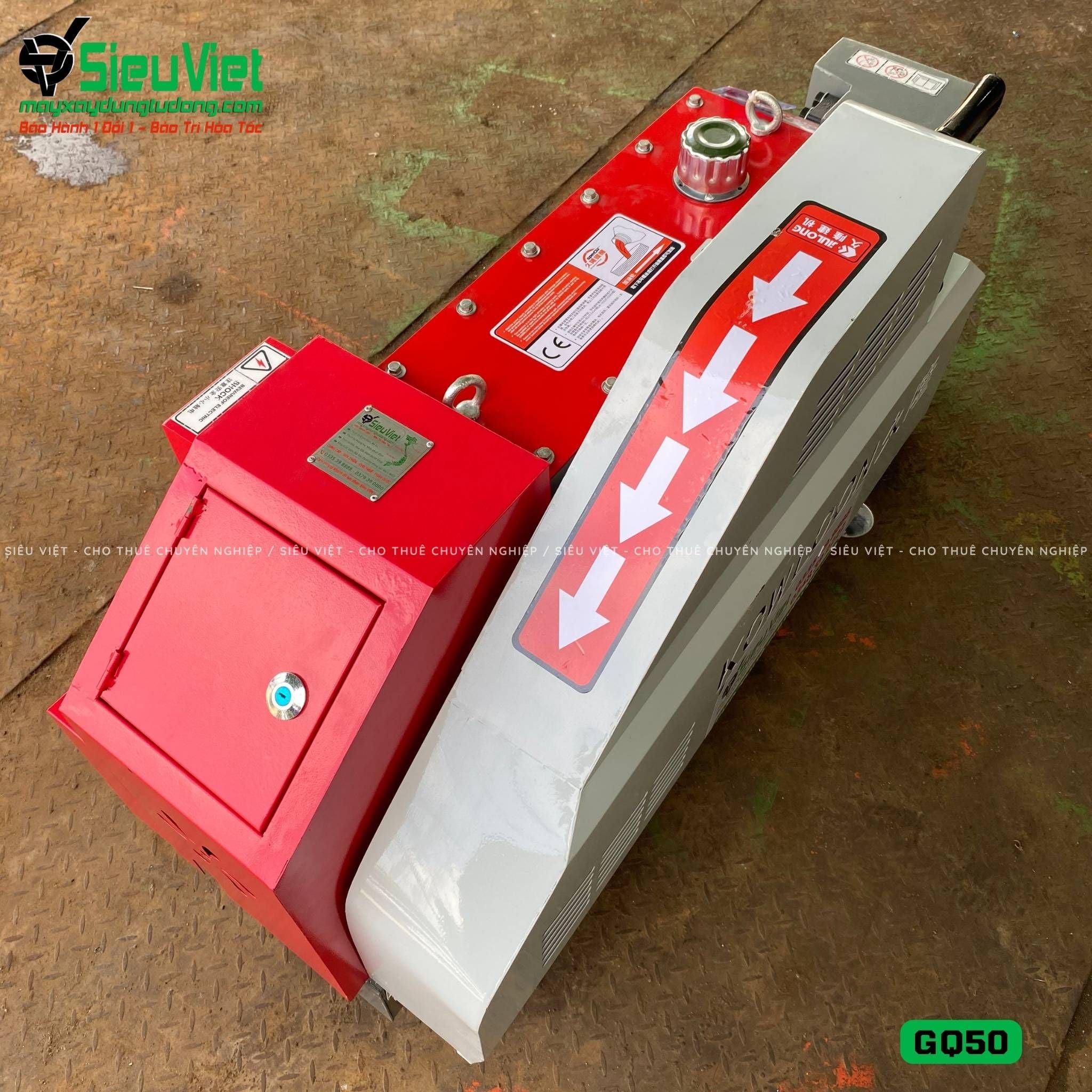 Máy cắt sắt GQ50 Kowloon Trung Quốc - Điện 380v, 3 Pha