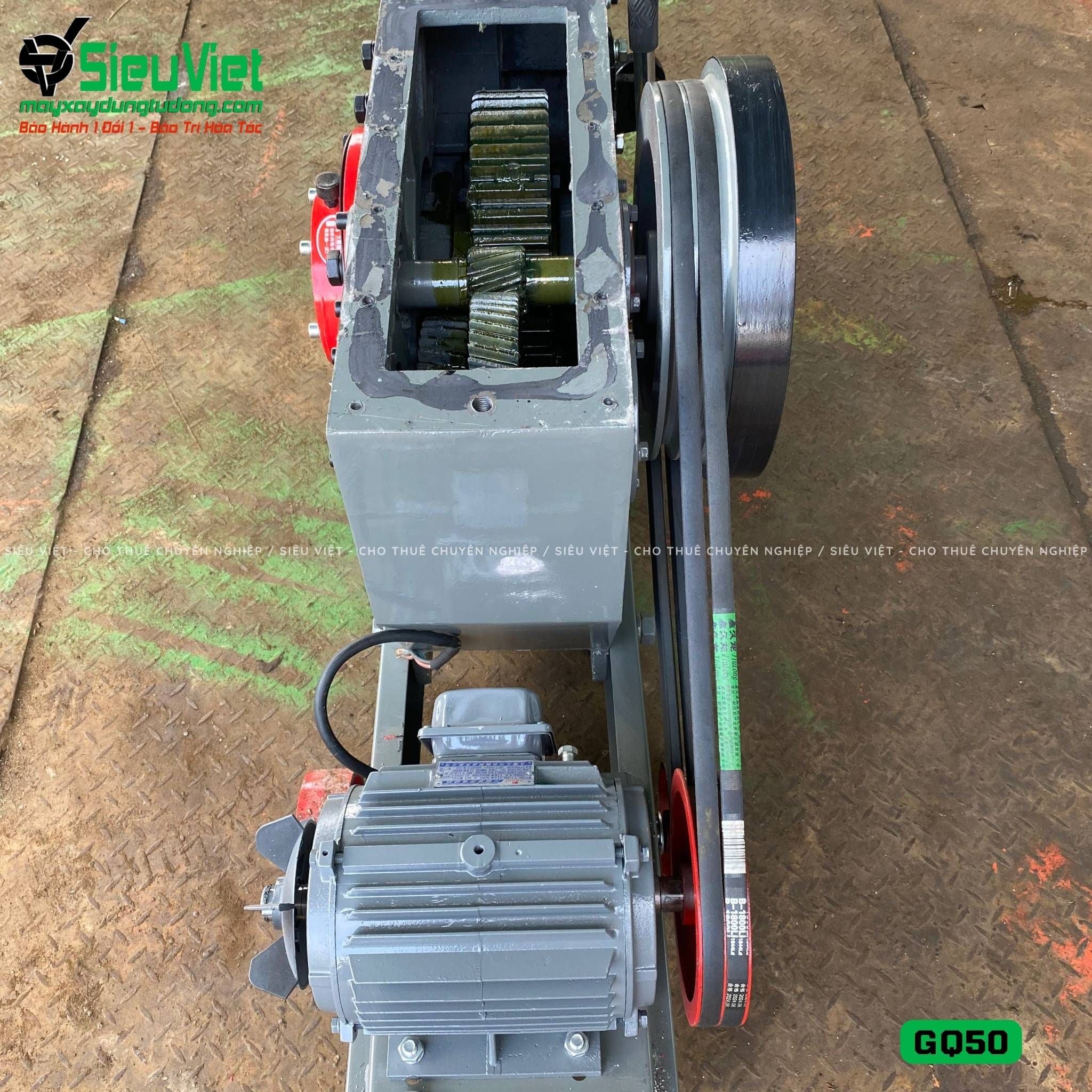 Máy cắt sắt GQ50 Kowloon Trung Quốc - Điện 380v, 3 Pha