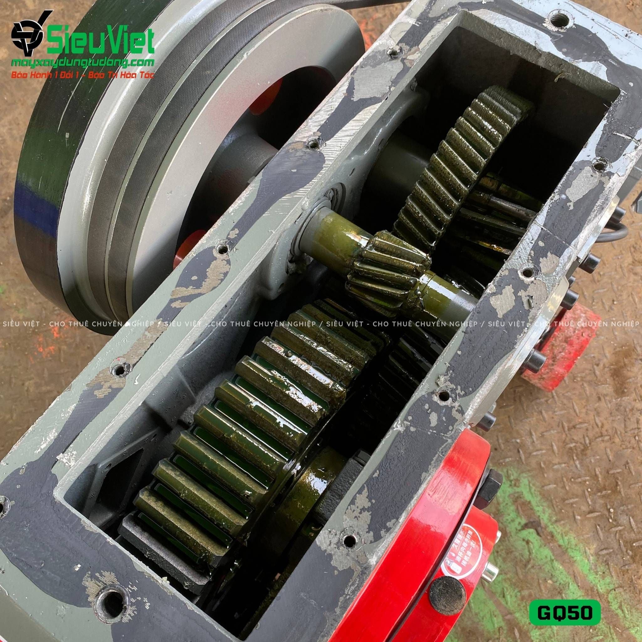 Máy cắt sắt GQ50 Kowloon Trung Quốc - Điện 380v, 3 Pha