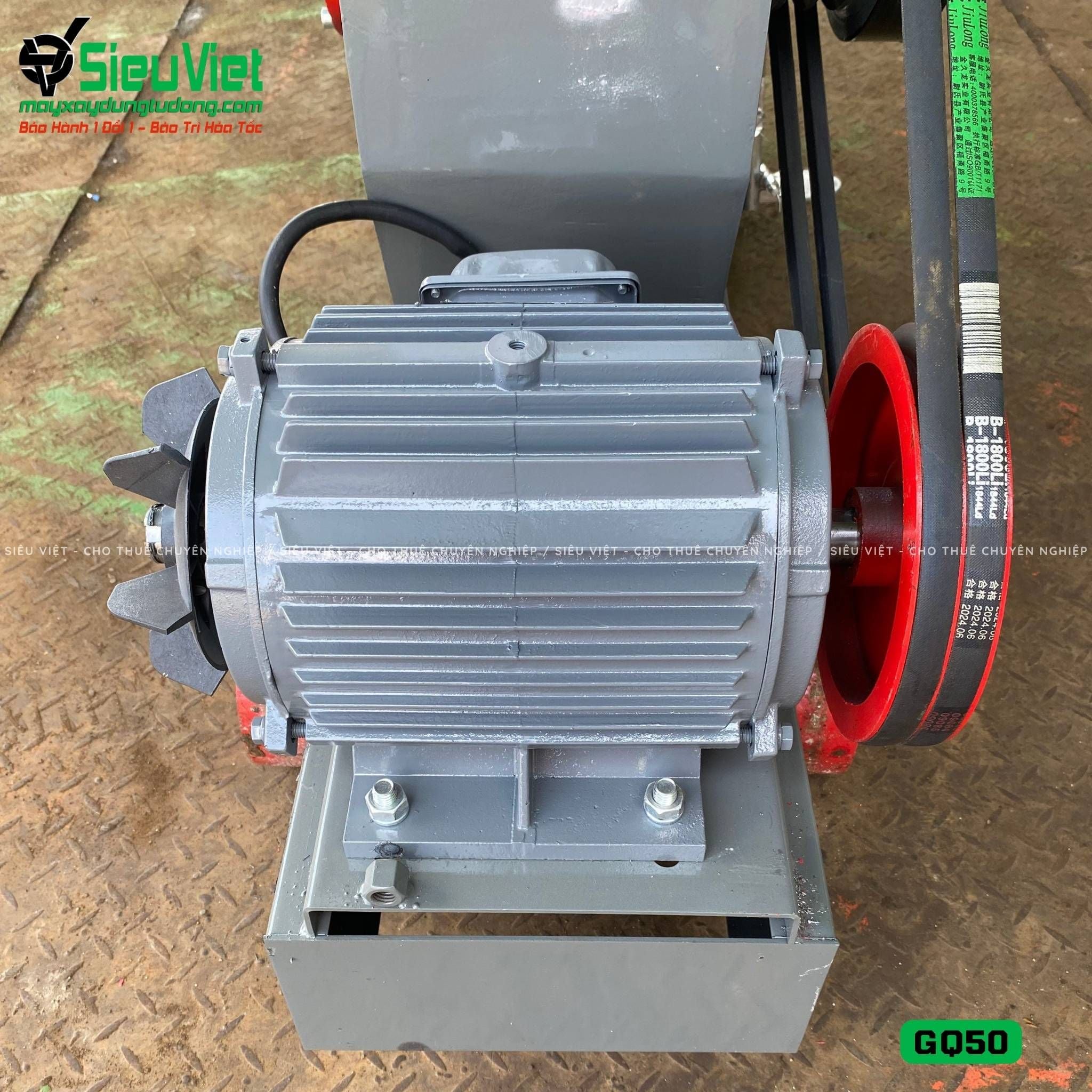 Máy cắt sắt GQ50 Kowloon Trung Quốc - Điện 380v, 3 Pha