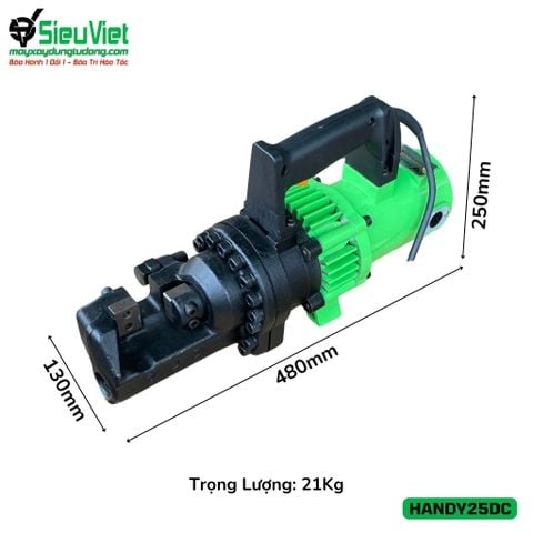 Máy cắt thép thủy lực cường độ cao Handy-25DC Seoul Hàn Quốc