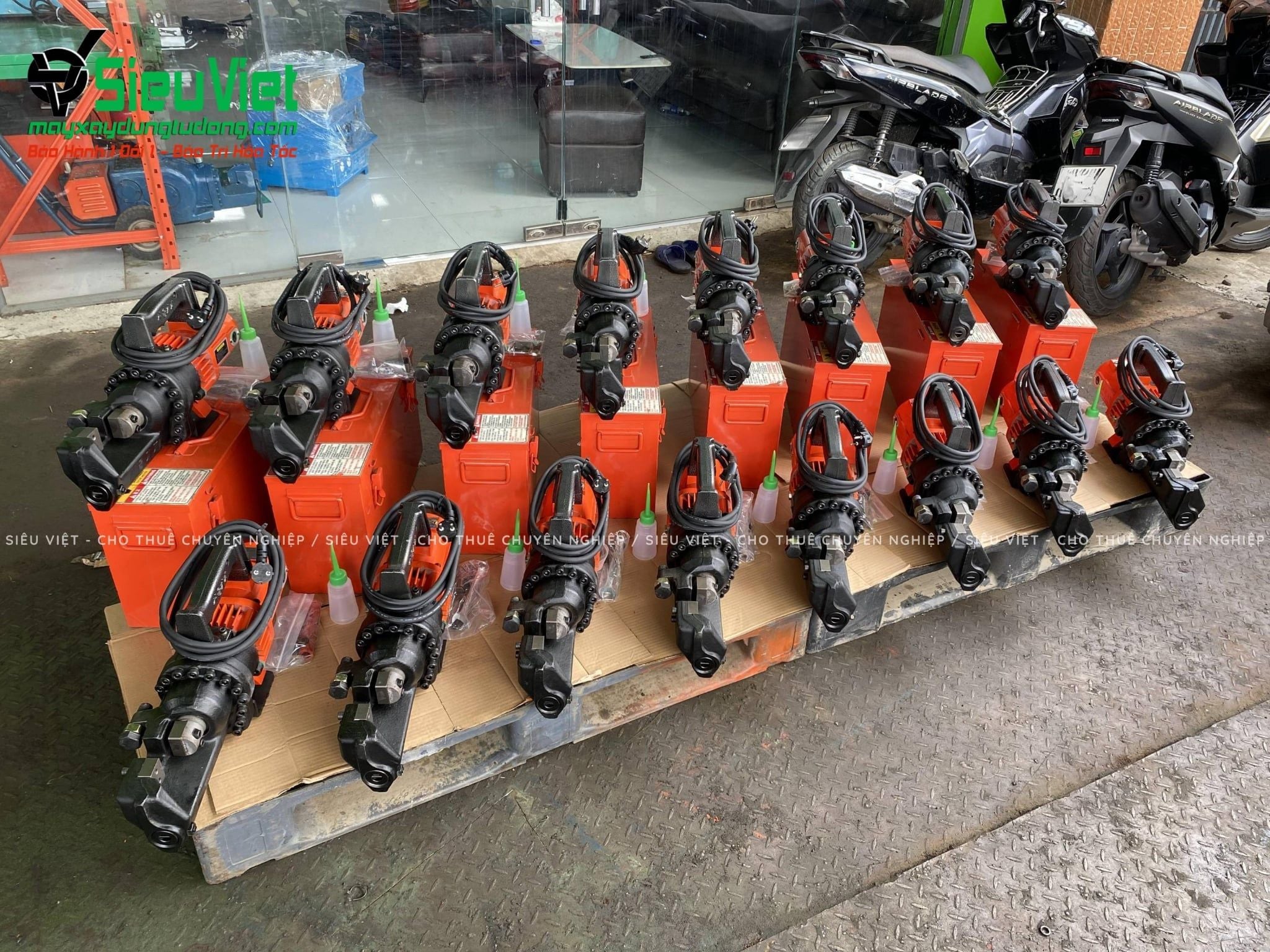 Máy cắt thép thủy lực cầm tay phi 32 Handy-32C Seoul Hàn Quốc