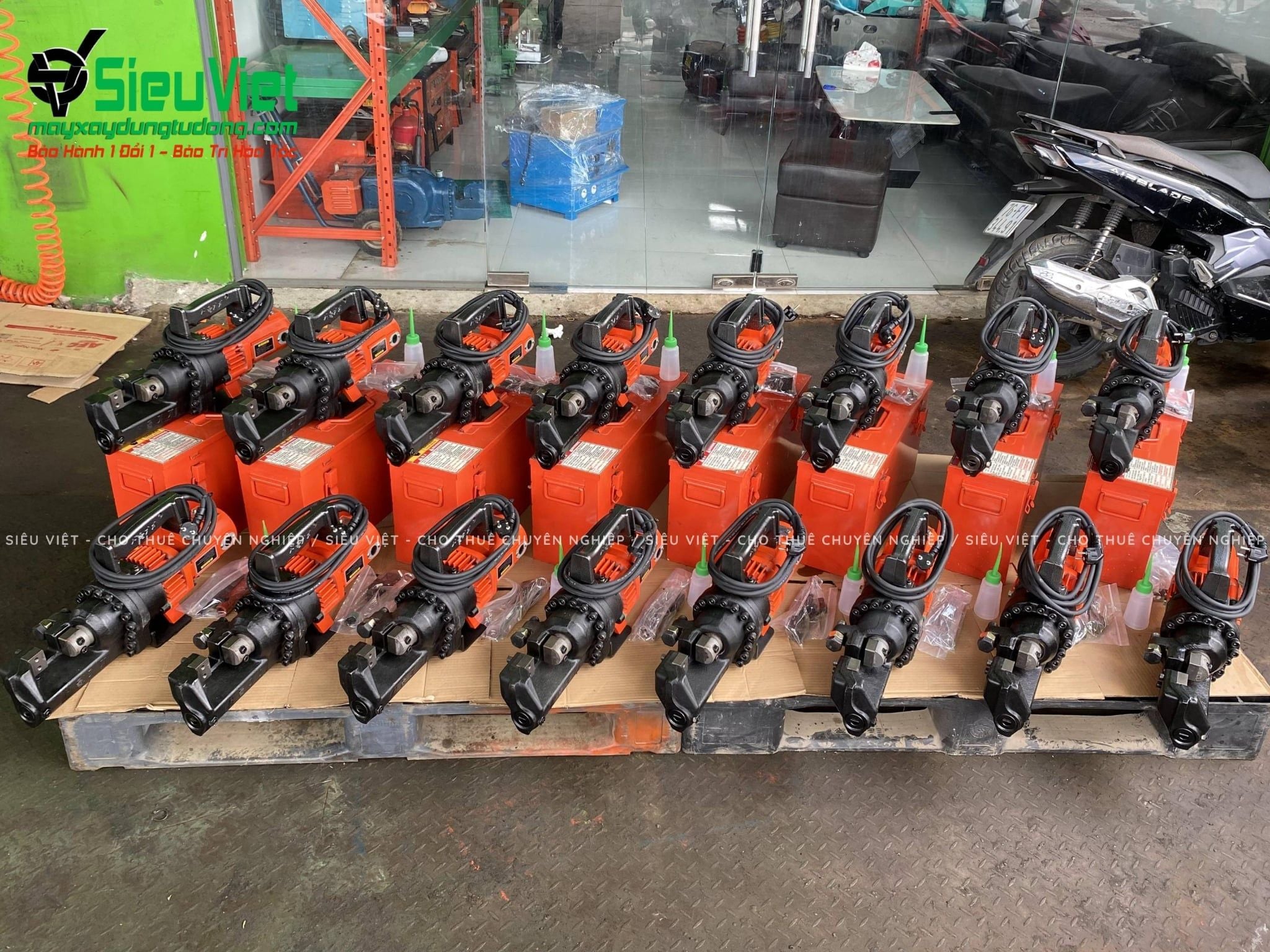 Máy cắt thép thủy lực cầm tay phi 32 Handy-32C Seoul Hàn Quốc