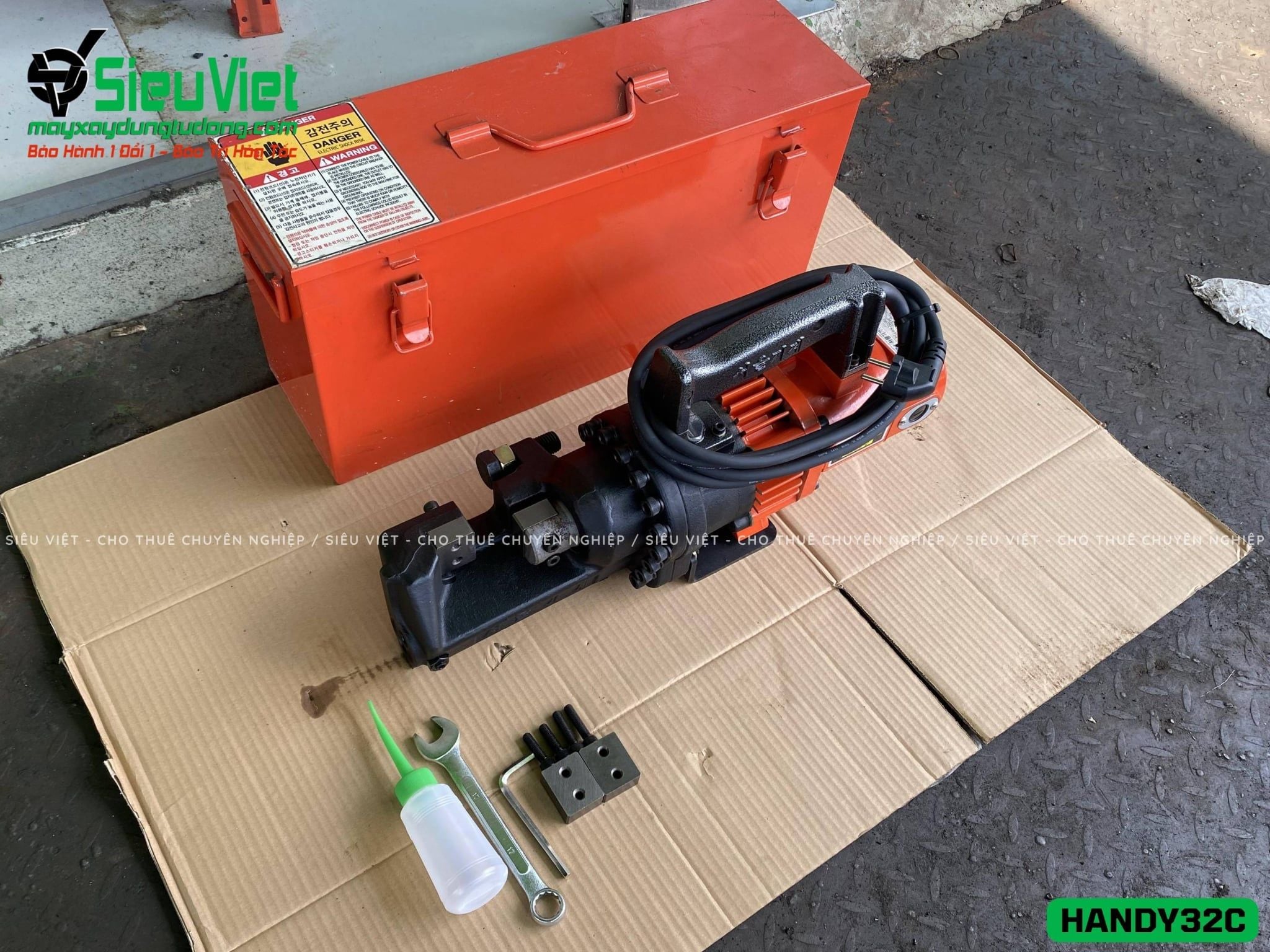 Máy cắt thép thủy lực cầm tay phi 32 Handy-32C Seoul Hàn Quốc