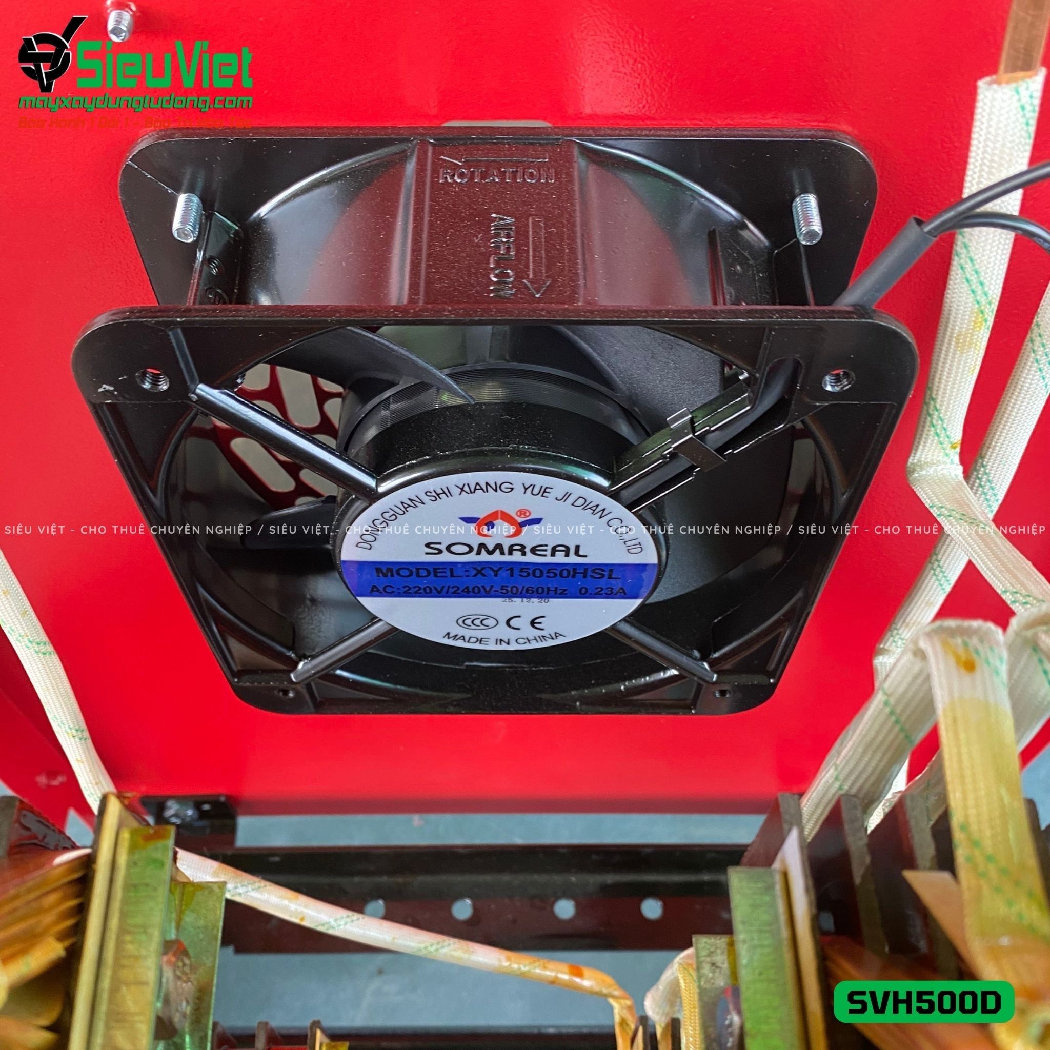 Máy biến thế hàn SVH500D (Điện 220V / 380V)