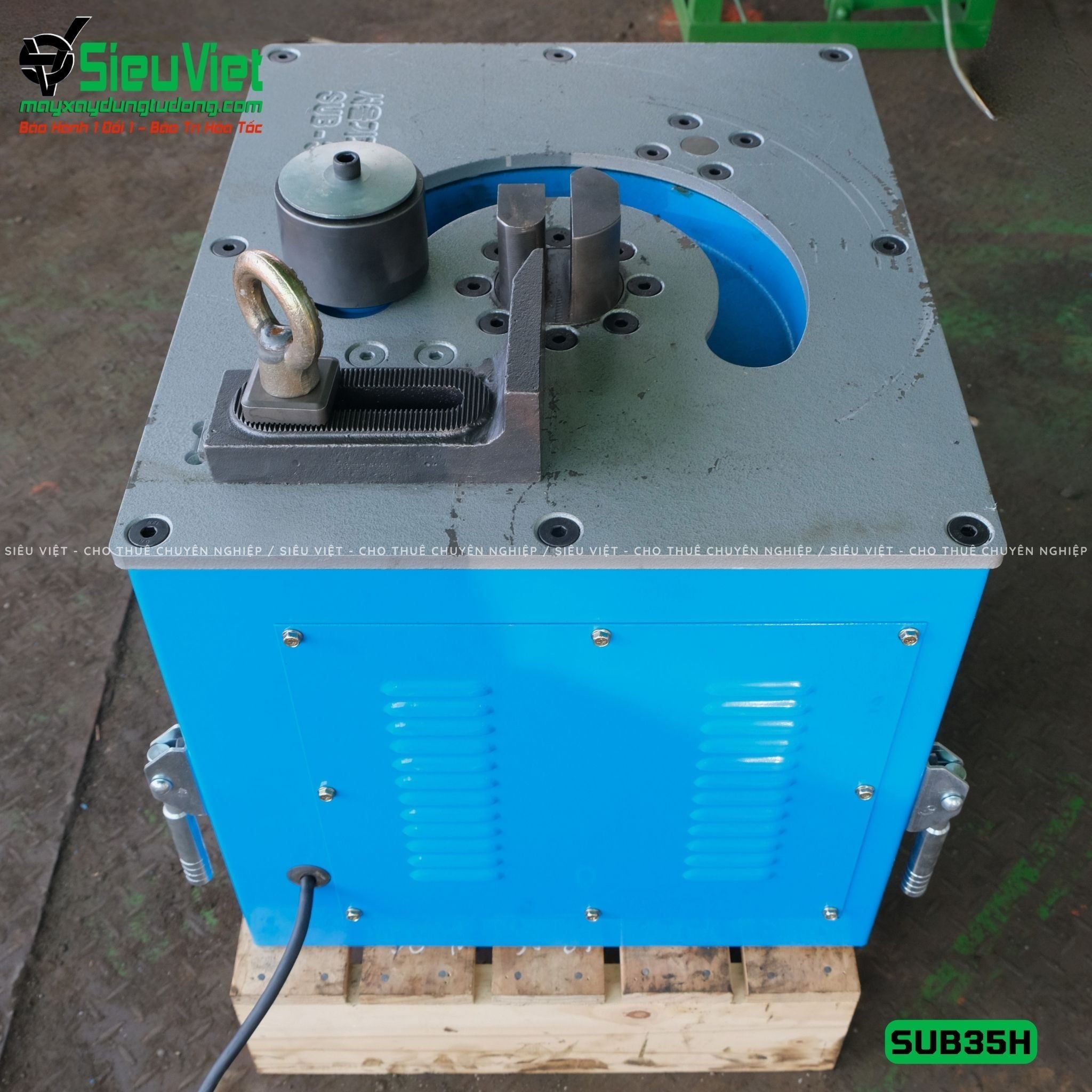Máy uốn thép phi 32 SUB-35H Seoul Hàn Quốc - Điện 220v, 1 Pha