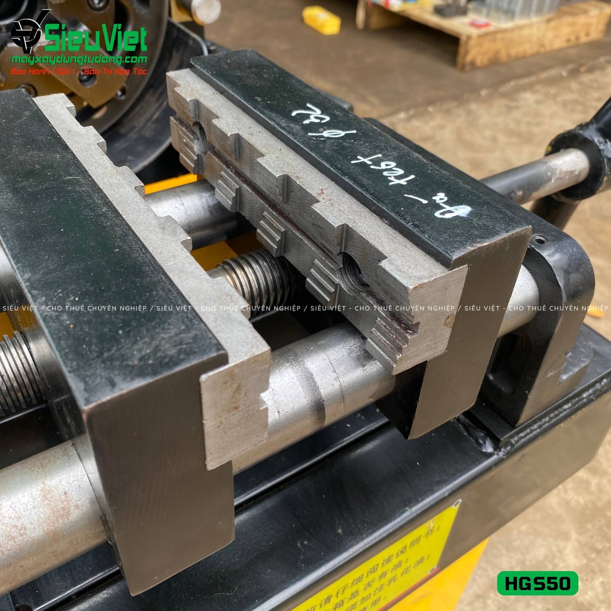 Máy tiện ren HGS50 Trung Quốc - Điện 380V, 3 Pha