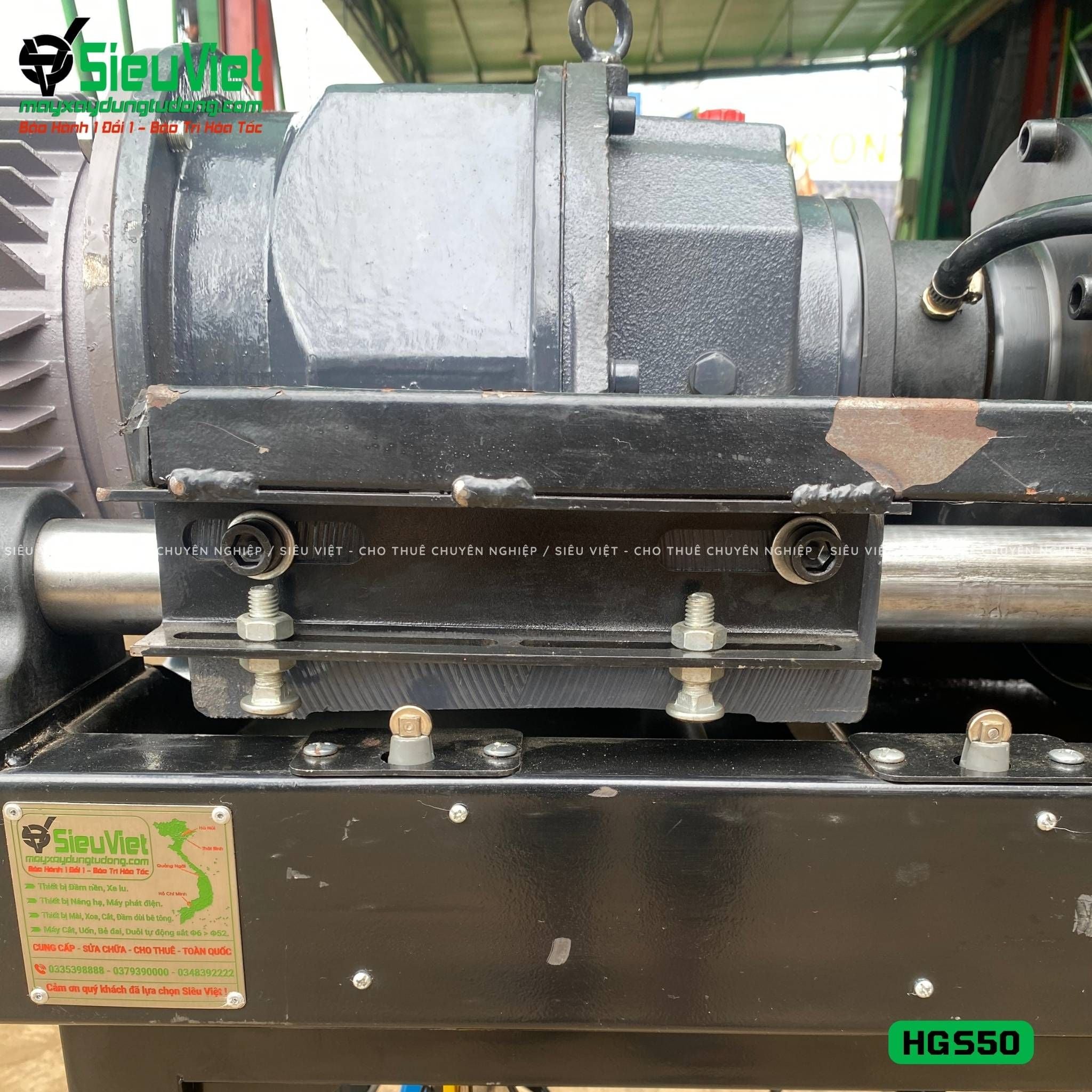 Máy tiện ren HGS50 Trung Quốc - Điện 380V, 3 Pha