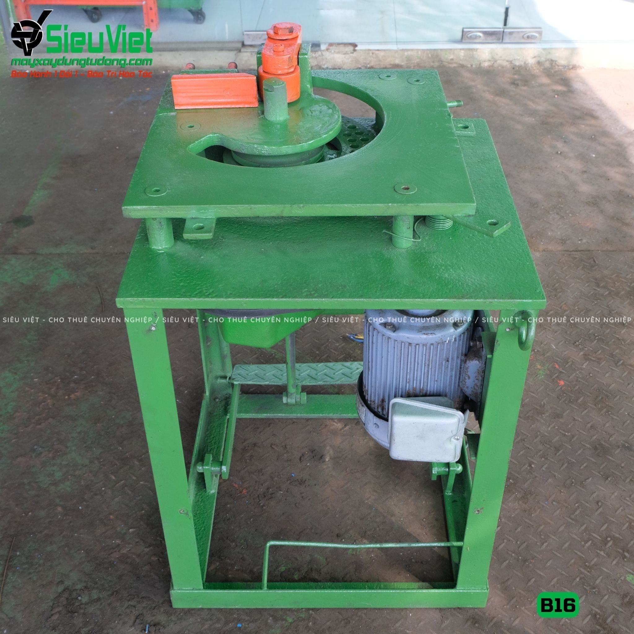 (Cũ) Máy uốn sắt B16 Nhật Bản - Điện 380V, 3 Pha