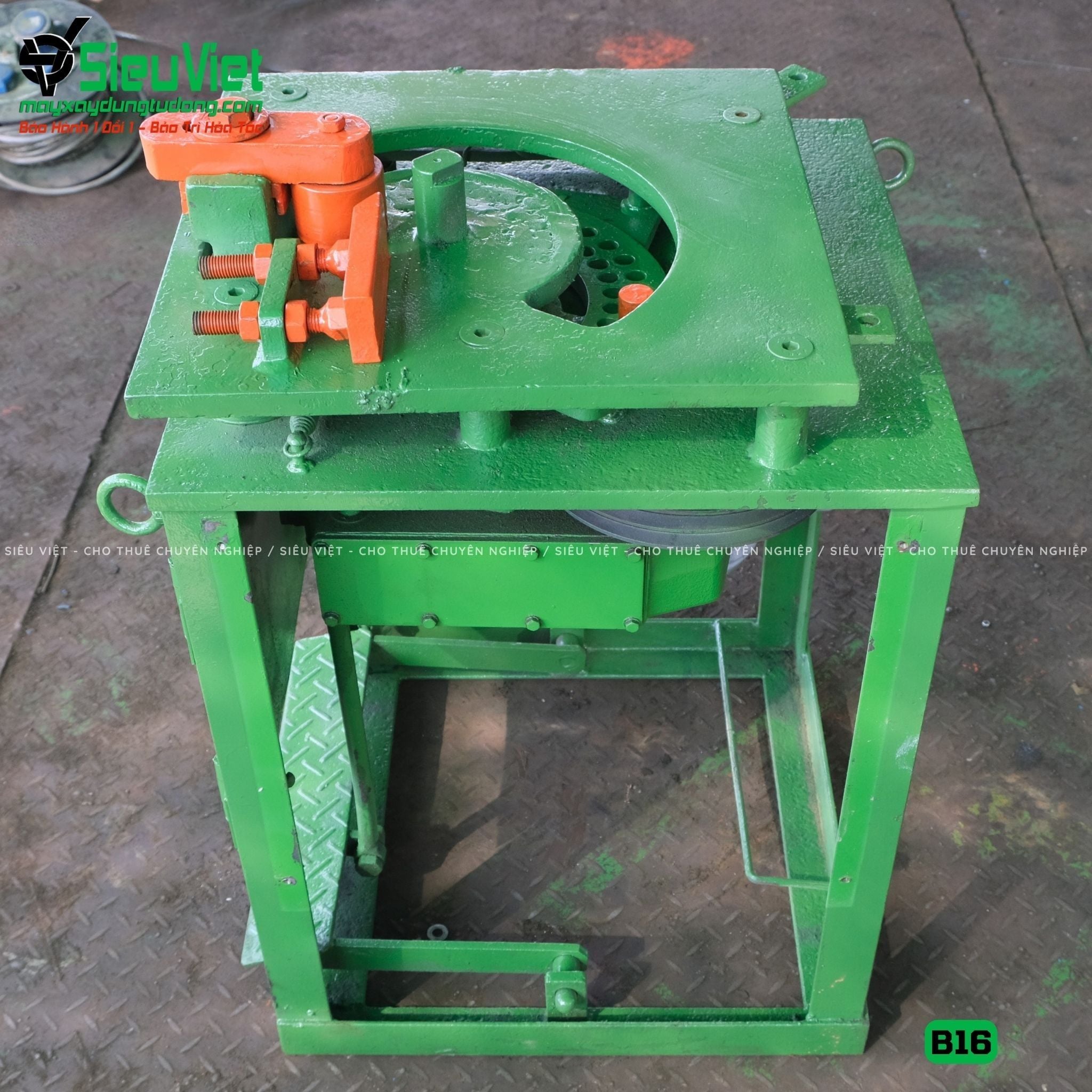 (Cũ) Máy uốn sắt B16 Nhật Bản - Điện 380V, 3 Pha