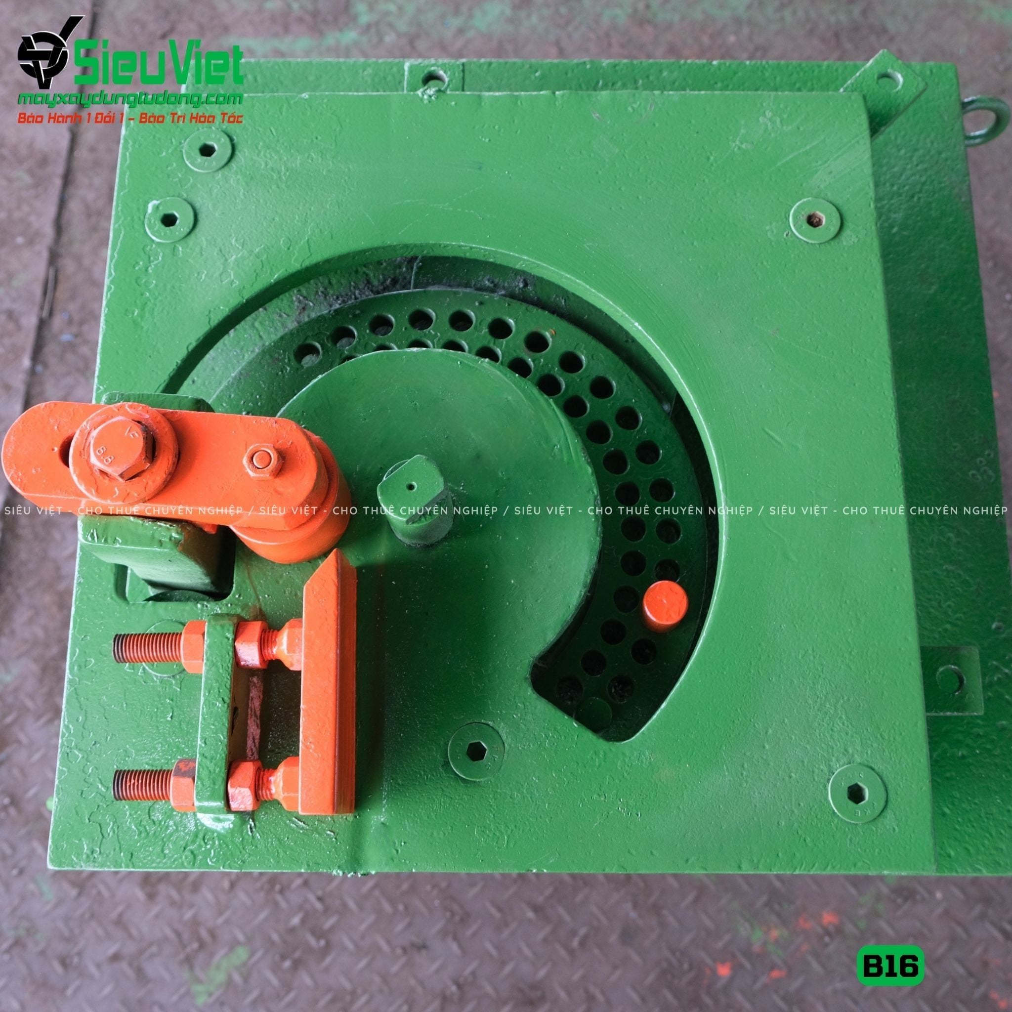 (Cũ) Máy uốn sắt B16 Nhật Bản - Điện 380V, 3 Pha
