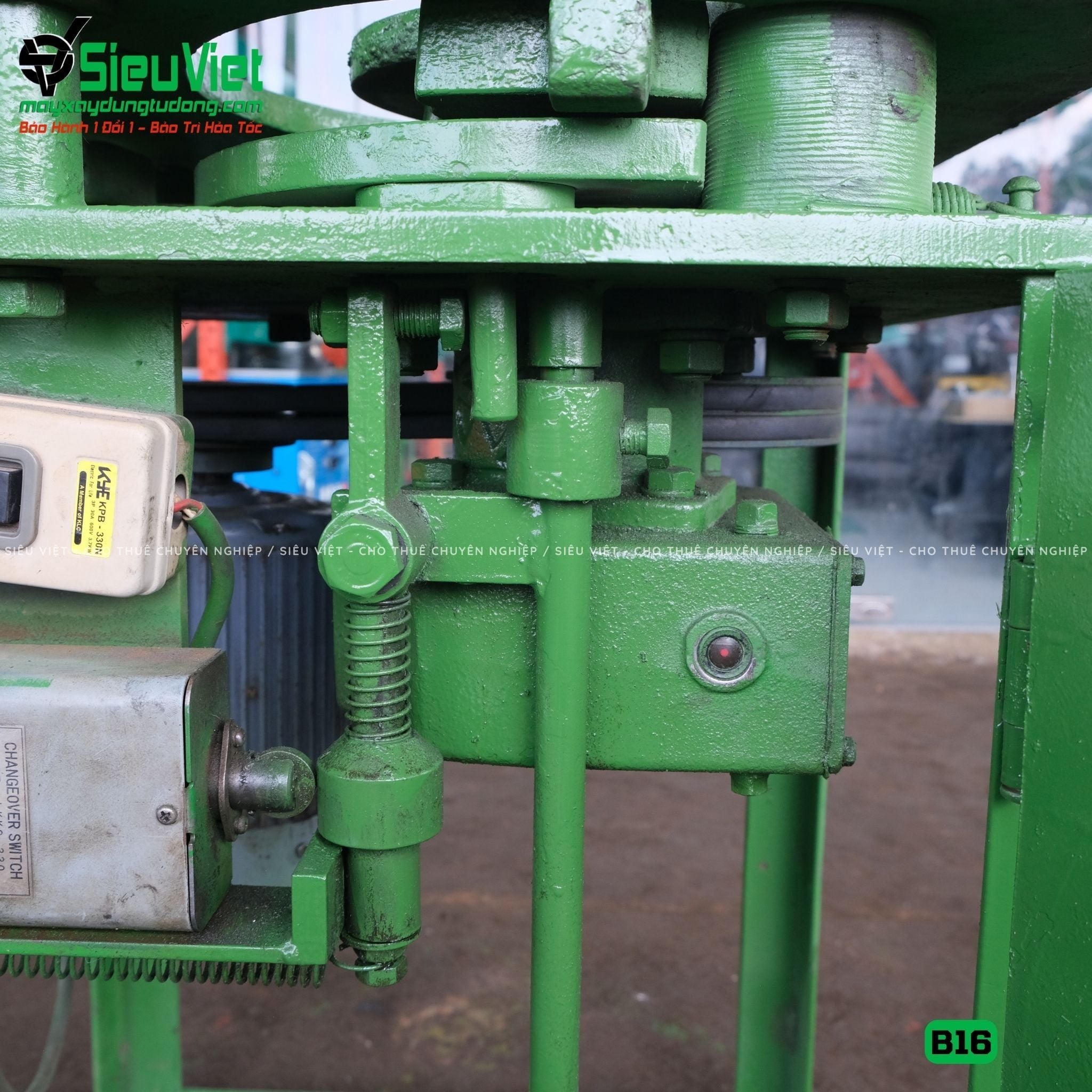 (Cũ) Máy uốn sắt B16 Nhật Bản - Điện 380V, 3 Pha