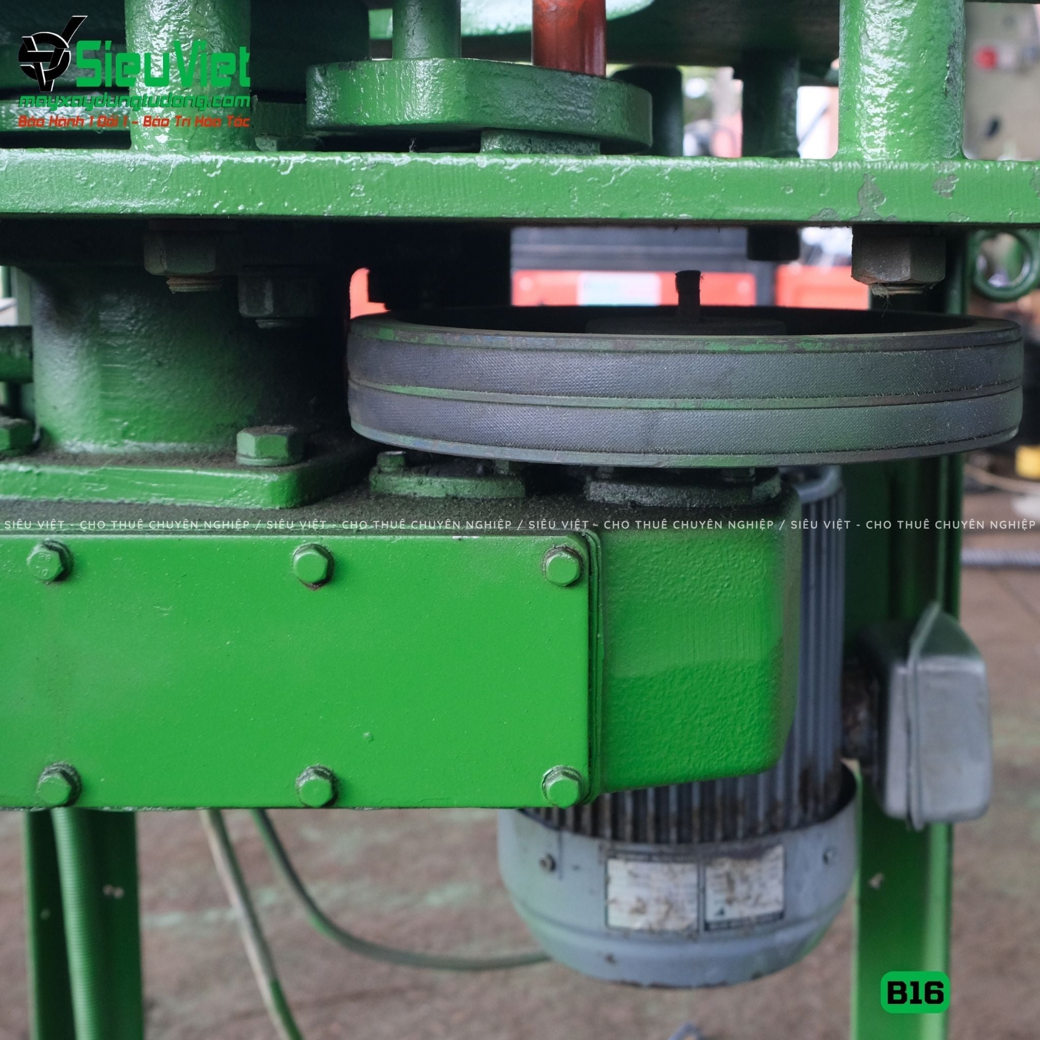 (Cũ) Máy uốn sắt B16 Nhật Bản - Điện 380V, 3 Pha
