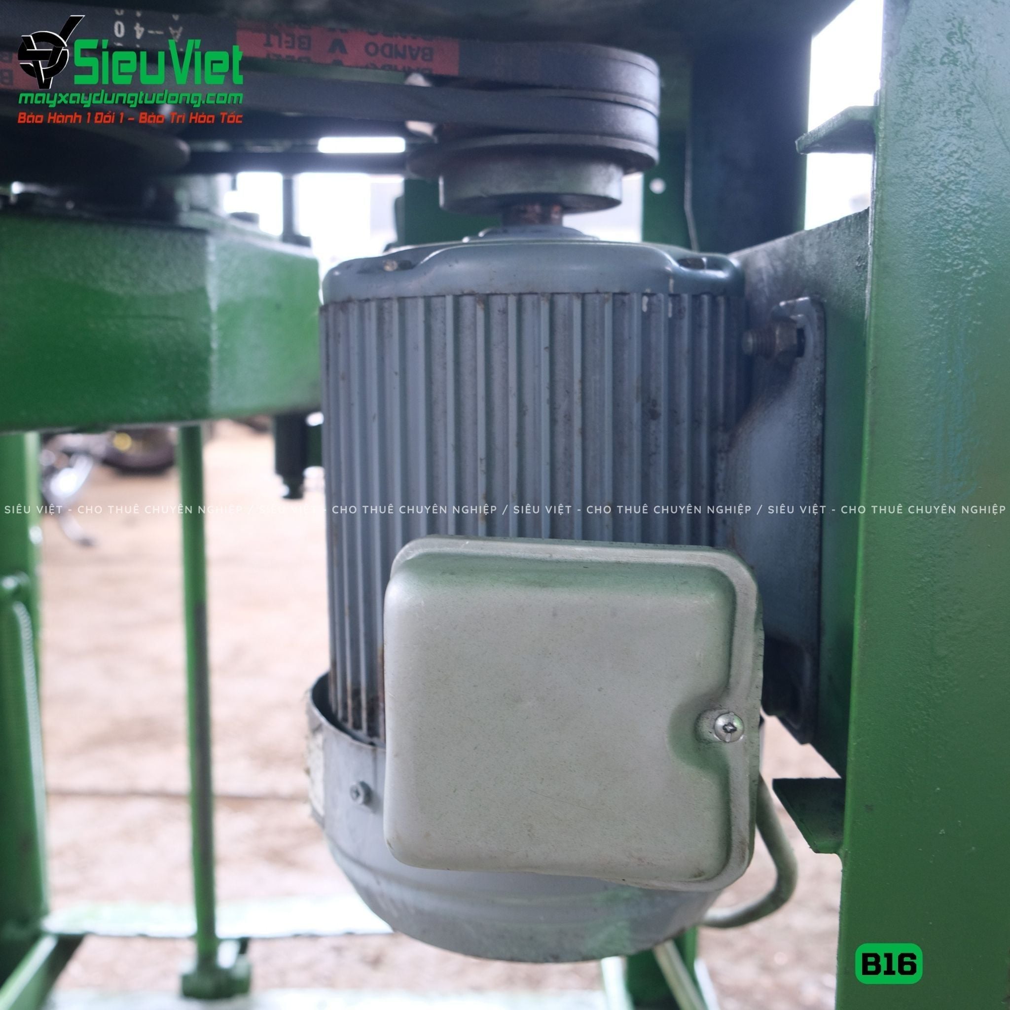 (Cũ) Máy uốn sắt B16 Nhật Bản - Điện 380V, 3 Pha