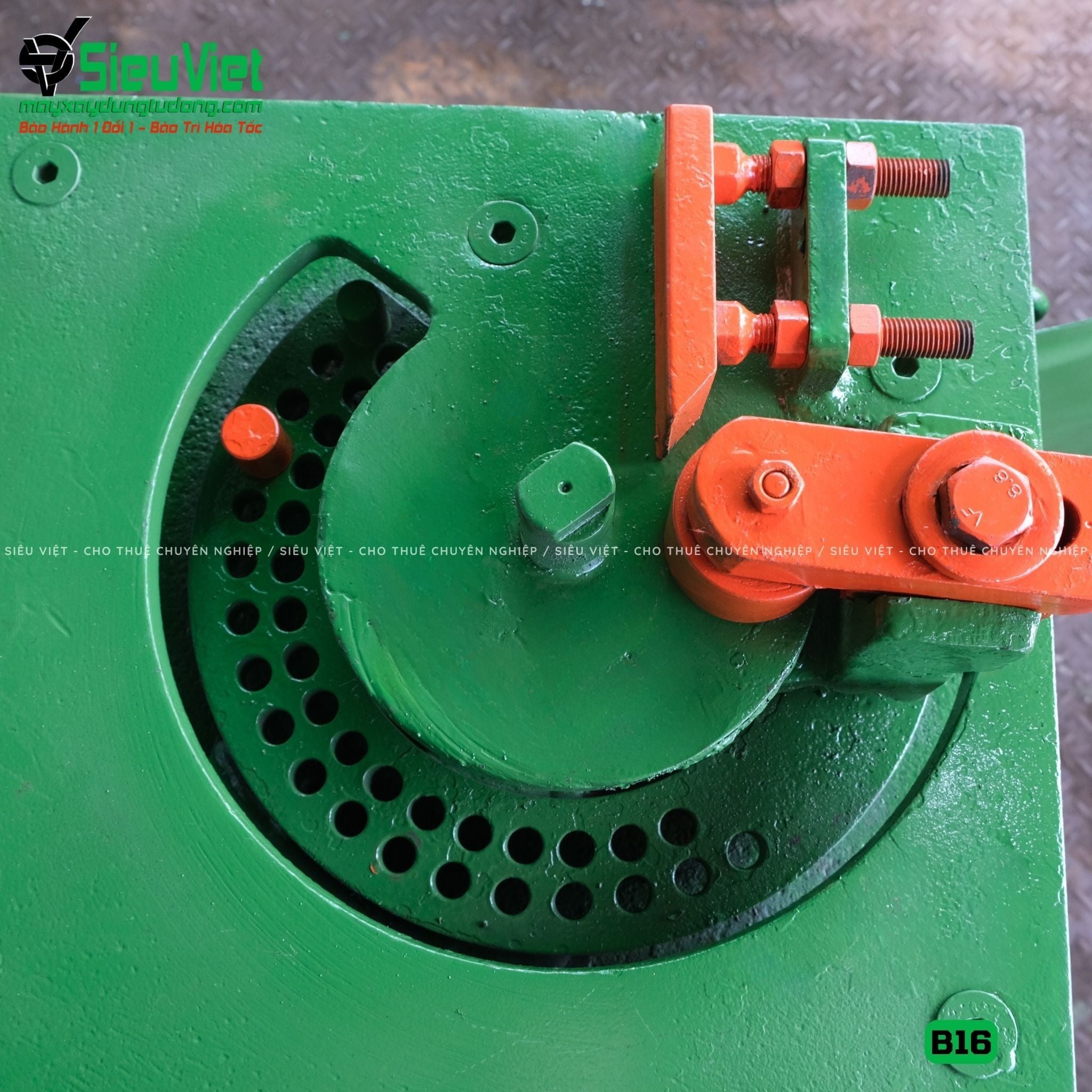(Cũ) Máy uốn sắt B16 Nhật Bản - Điện 380V, 3 Pha