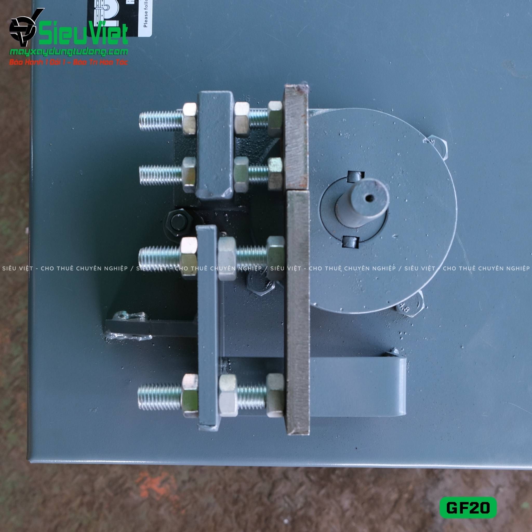 Máy uốn đai sắt GF20 Trung Quốc - Điện 220v, dân dụng