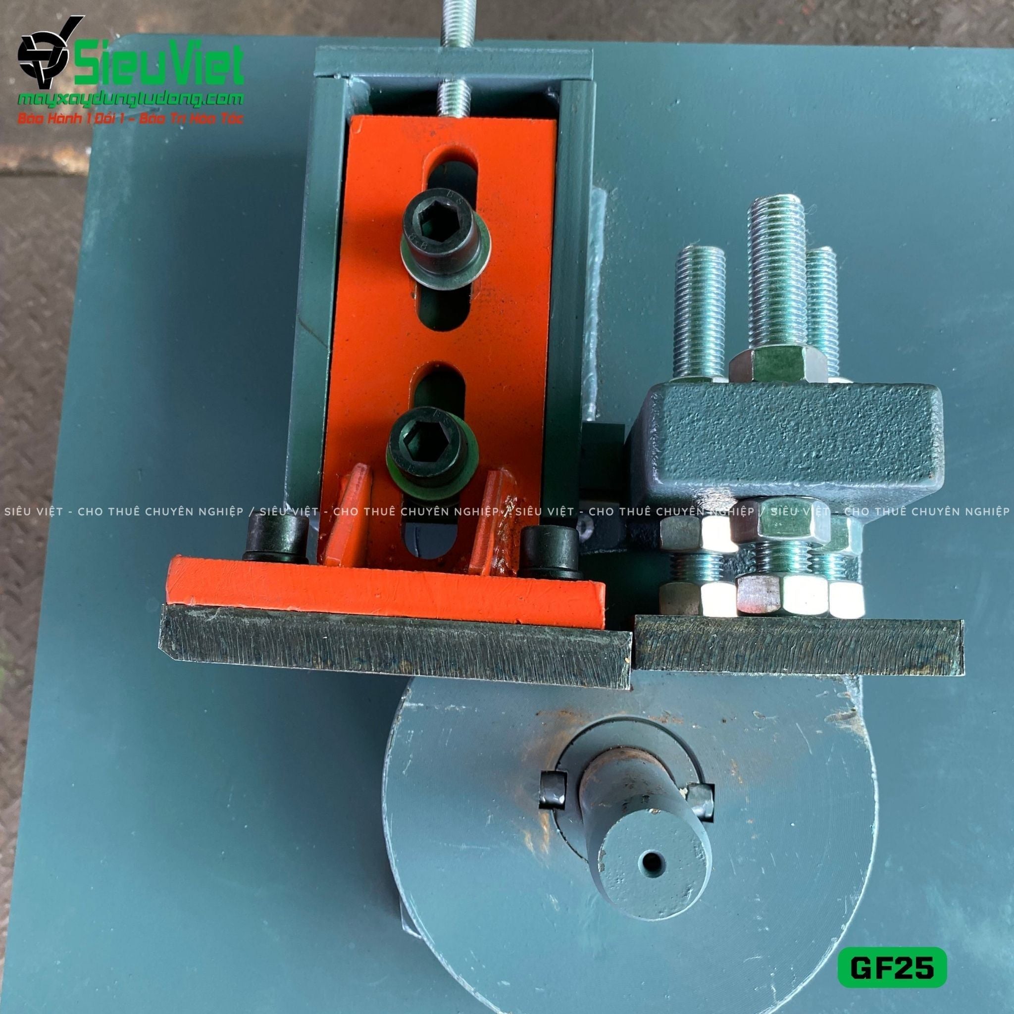 Máy uốn đai sắt GF25 Trung Quốc - Điện 380V, 3 Pha