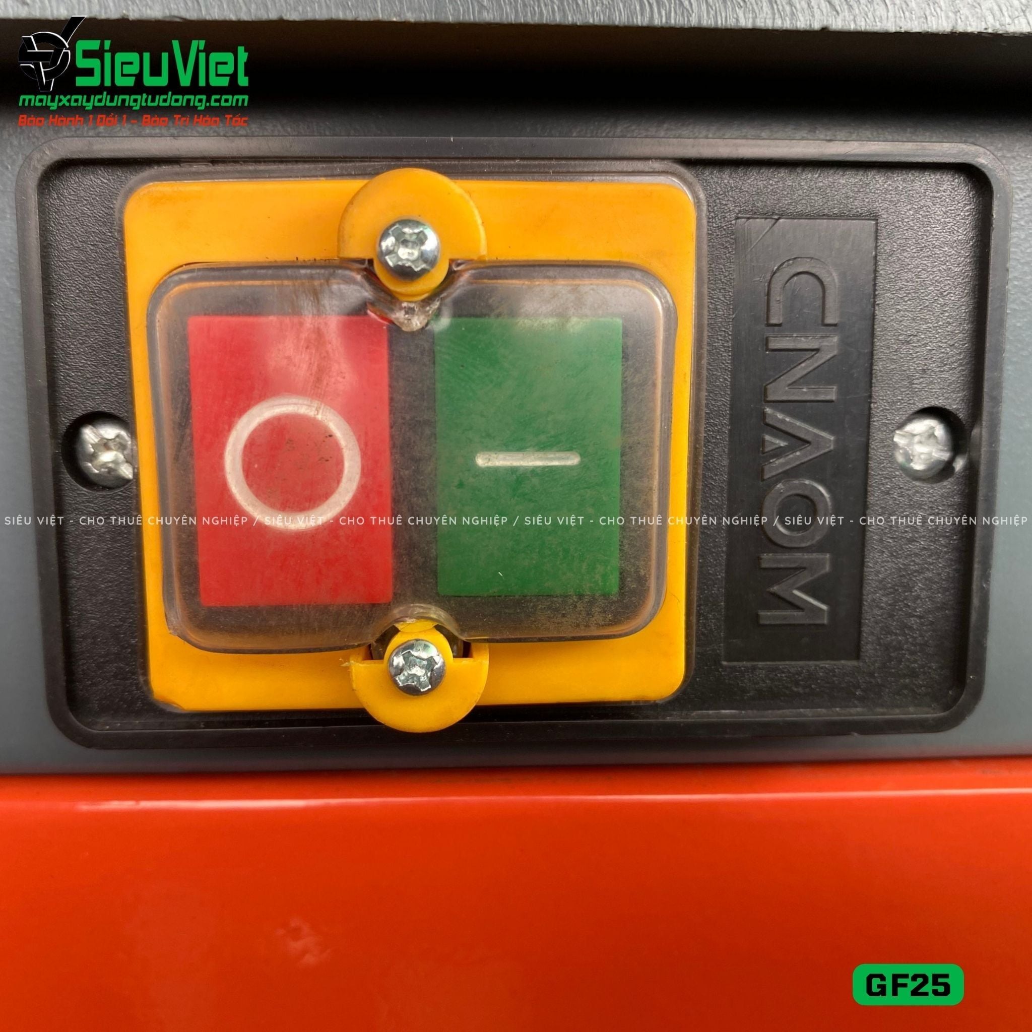 Máy uốn đai sắt GF25 Trung Quốc - Điện 380V, 3 Pha