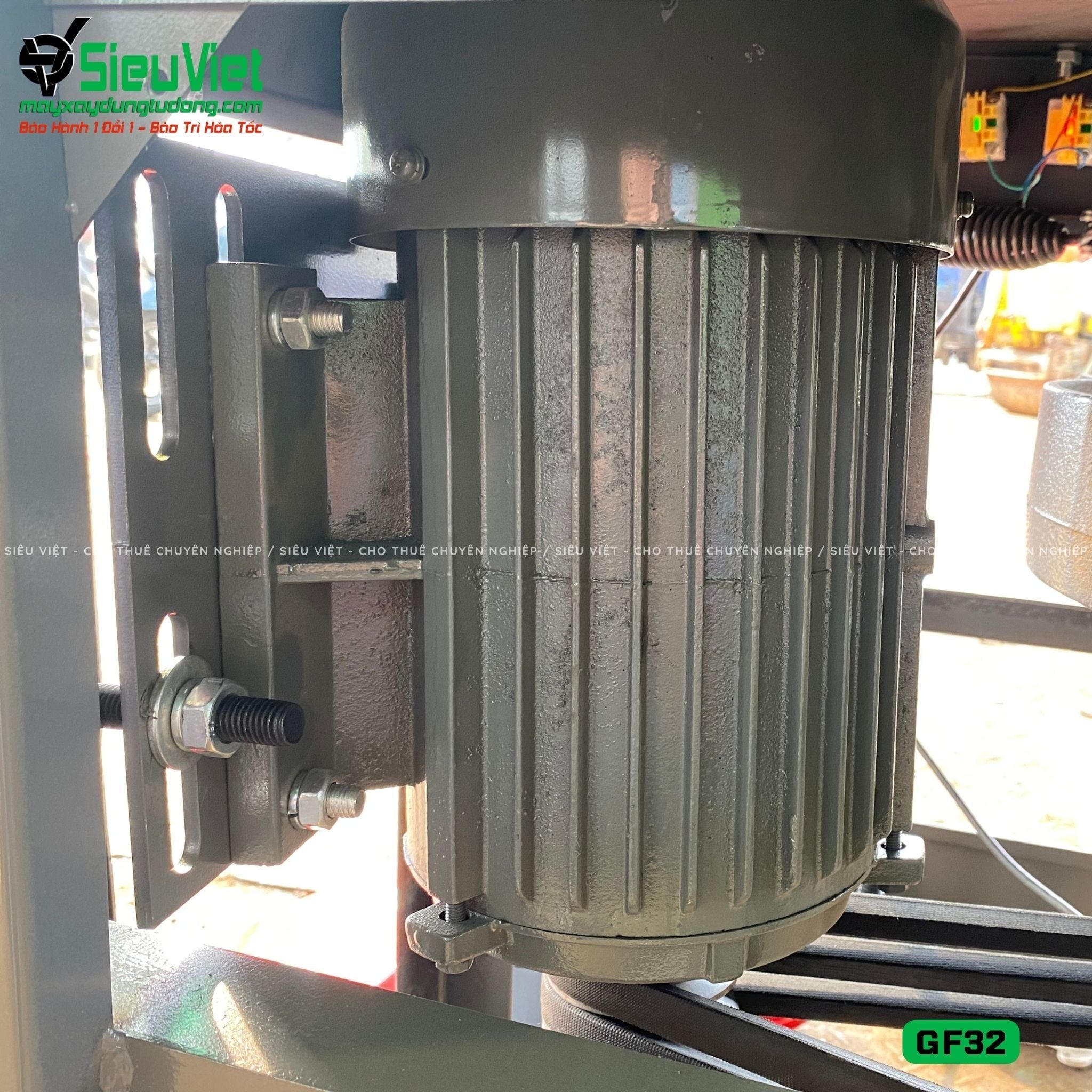 Máy uốn sắt GF32 Trung Quốc - Điện 380V, 3 Pha