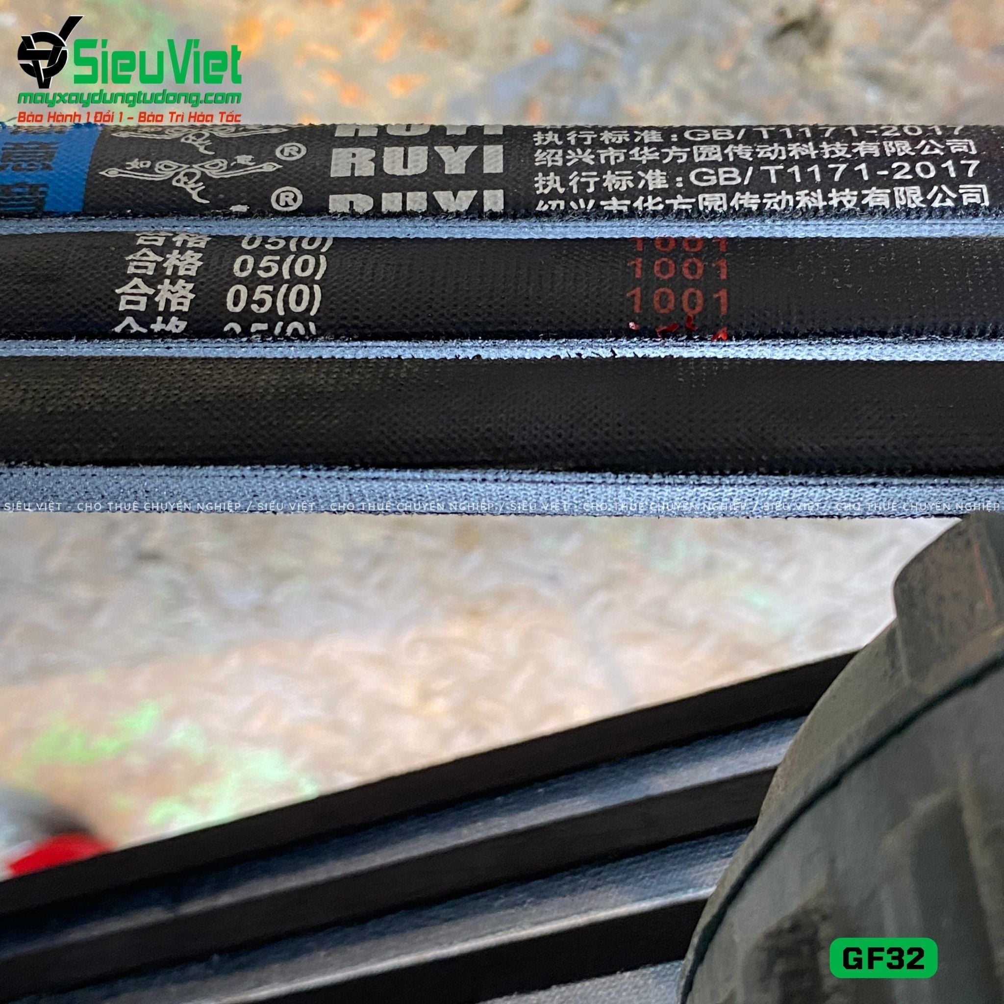 Máy uốn sắt GF32 Trung Quốc - Điện 380V, 3 Pha