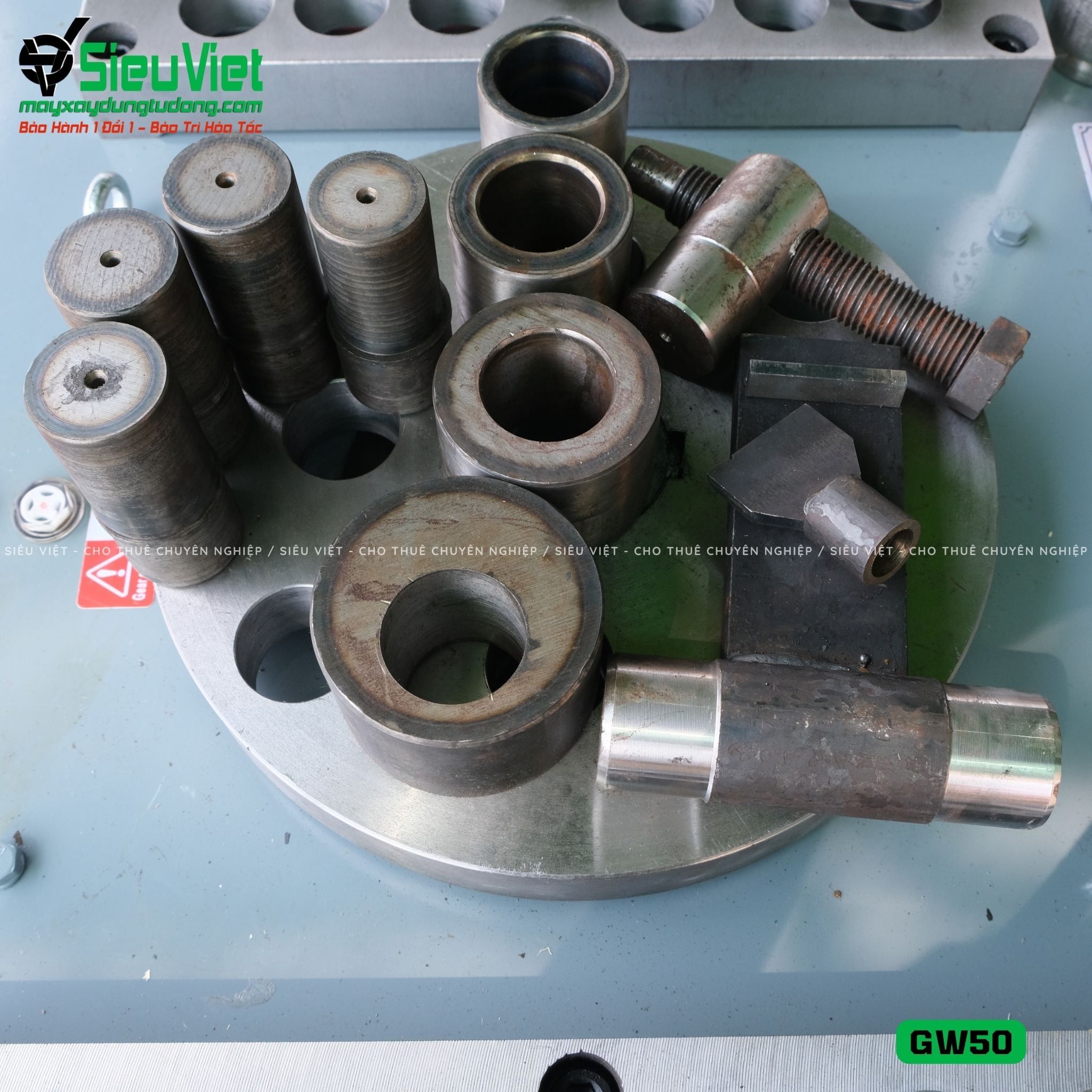 Máy uốn sắt GW50 Trung Quốc - Điện 380V, 3 Pha